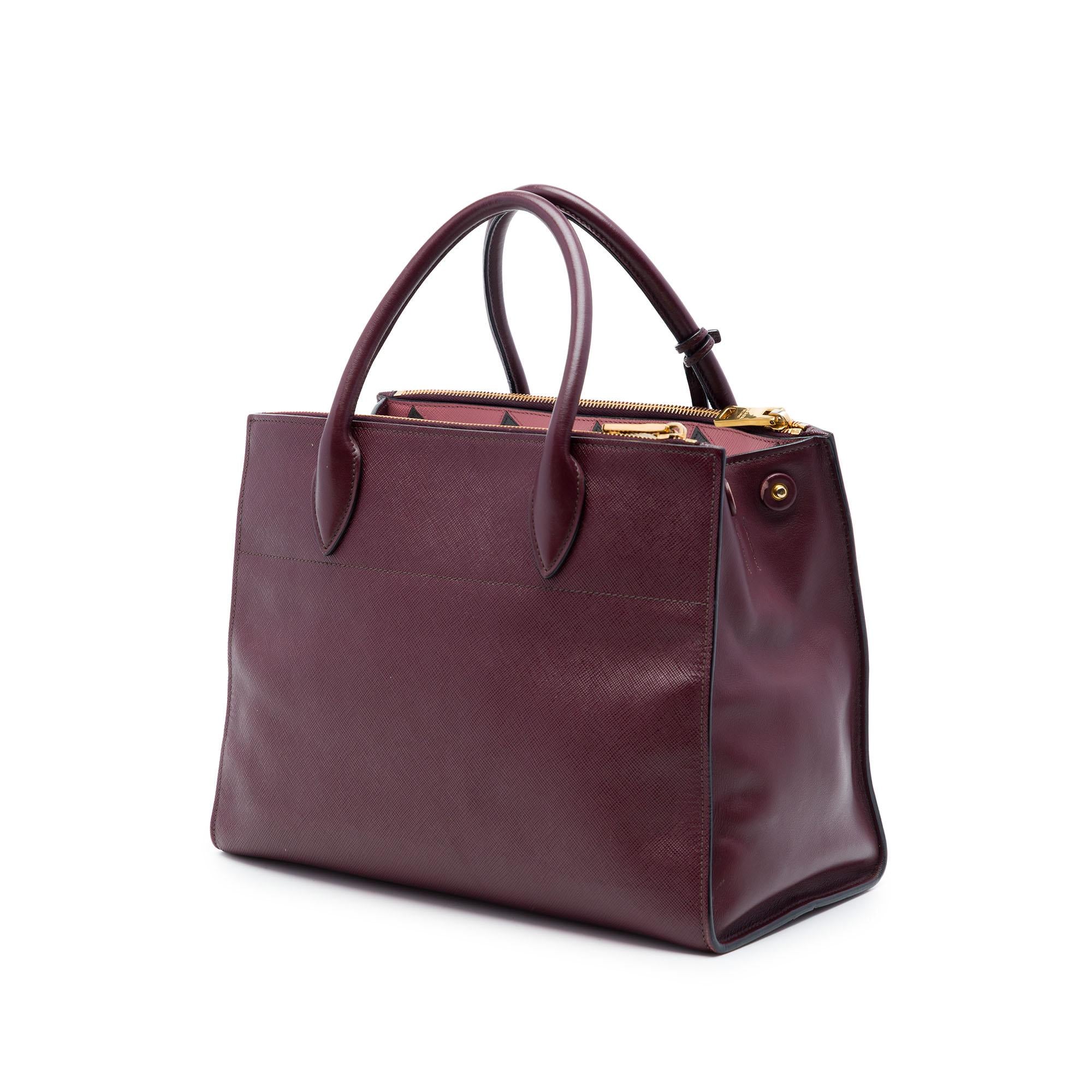 Prada Saffiano Greche Paradigme Bag