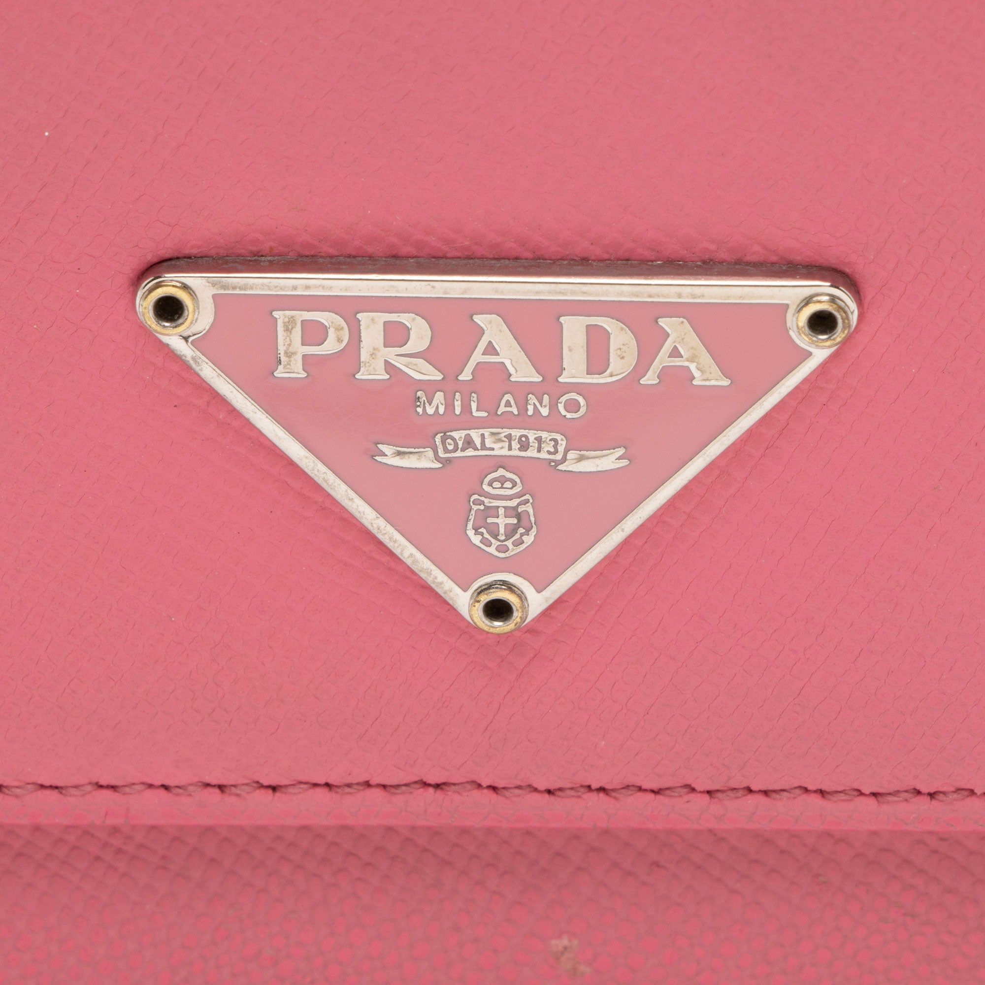 Prada Saffiano Large Continental Wallet