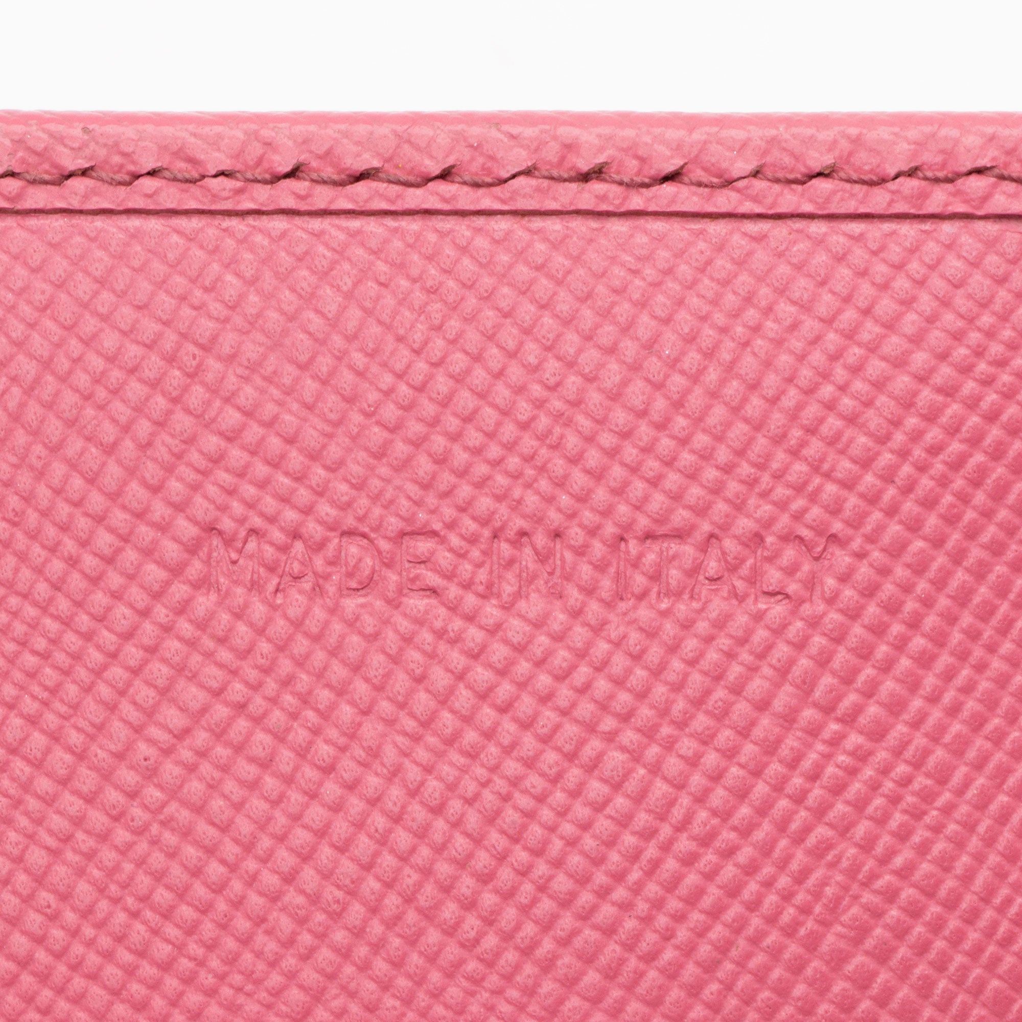 Prada Saffiano Large Continental Wallet