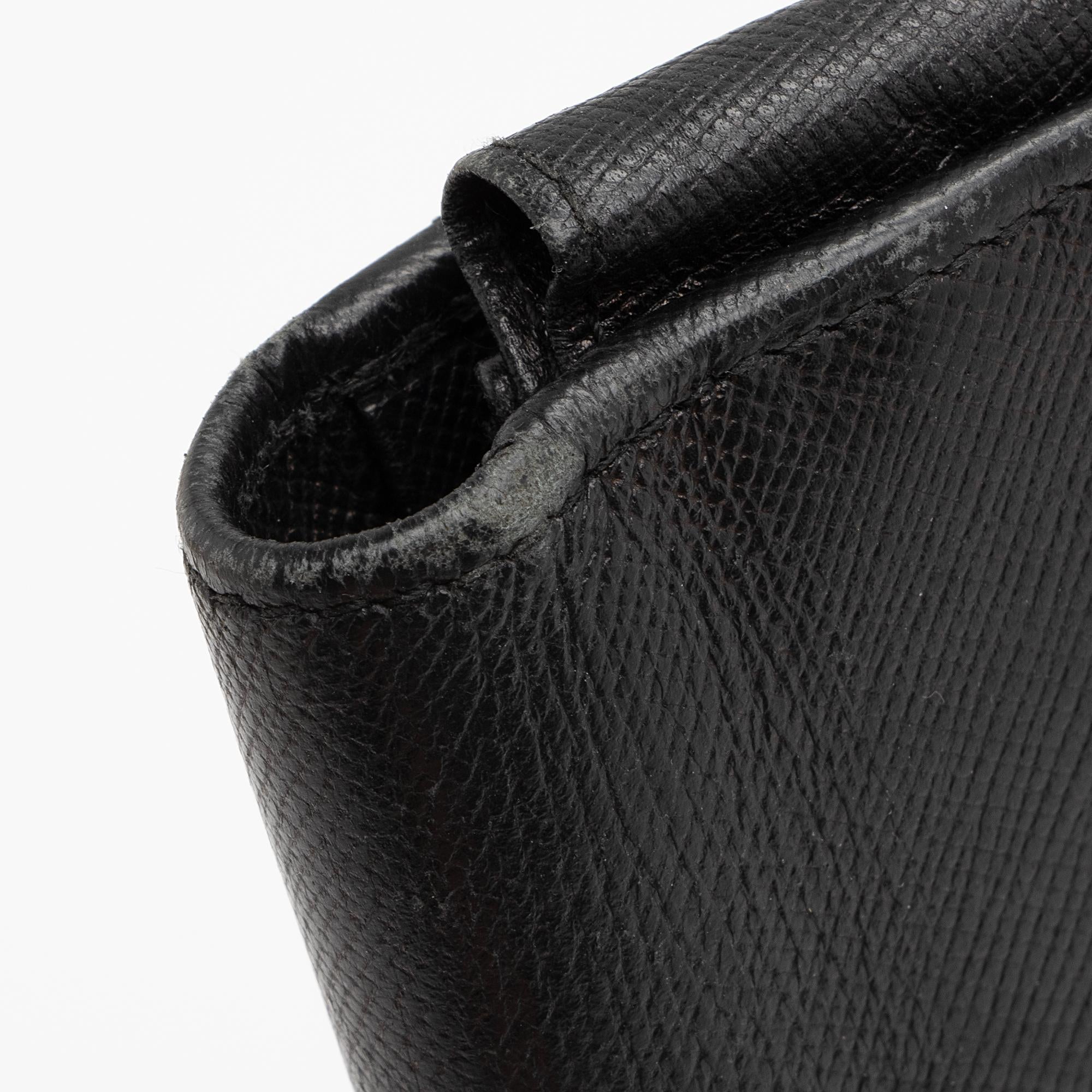 Prada Saffiano Leather Continental Wallet (SHF-23104)