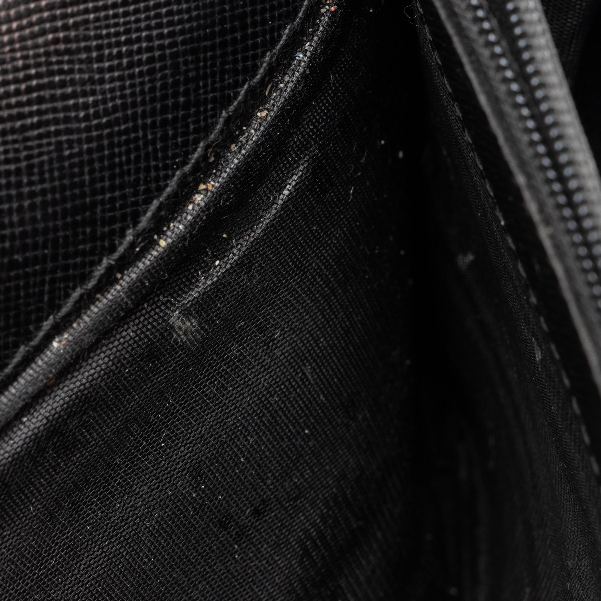 Prada Saffiano Leather Continental Wallet (SHF-23104)