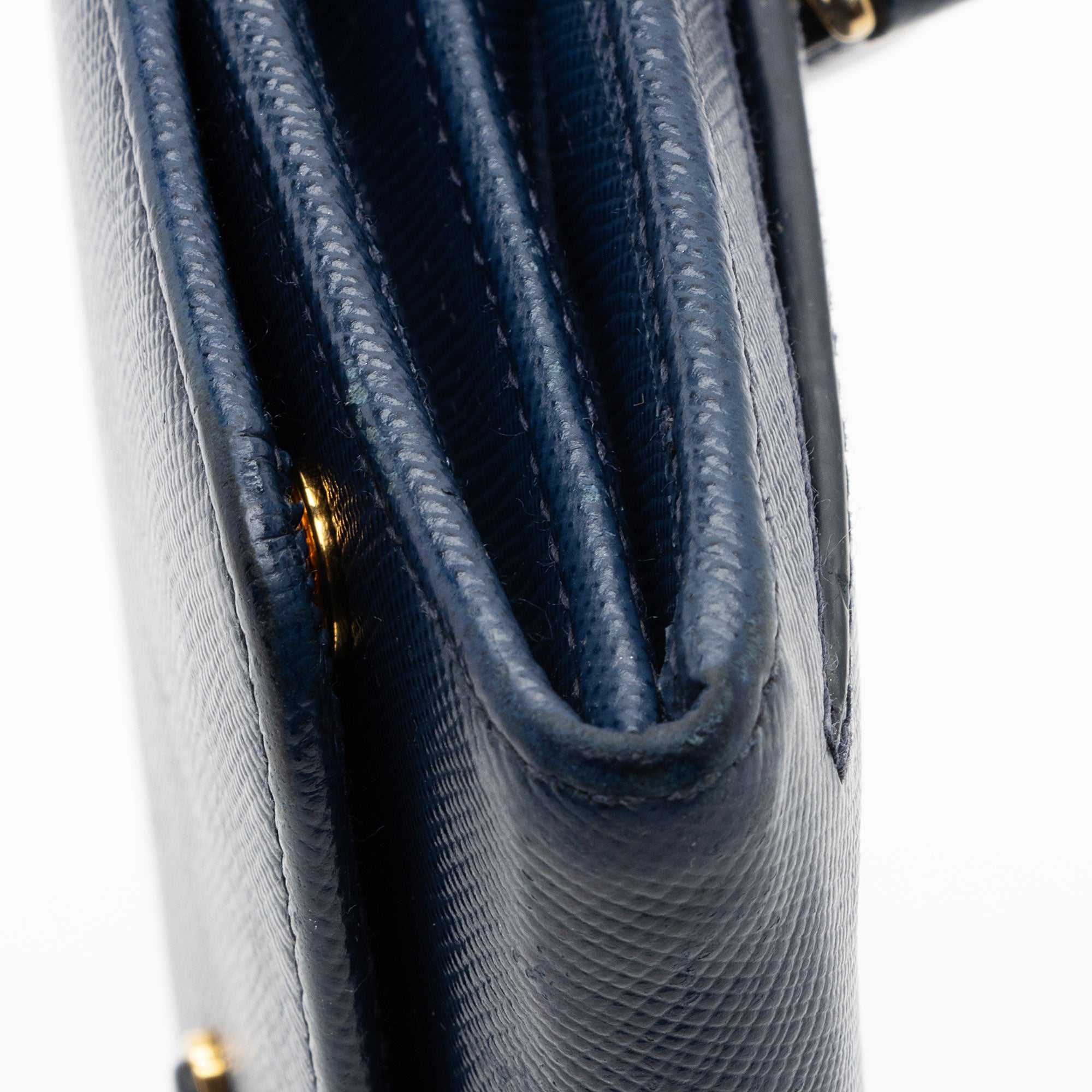 Prada Saffiano Leather Continental Wallet (SHF-BCKF4h)