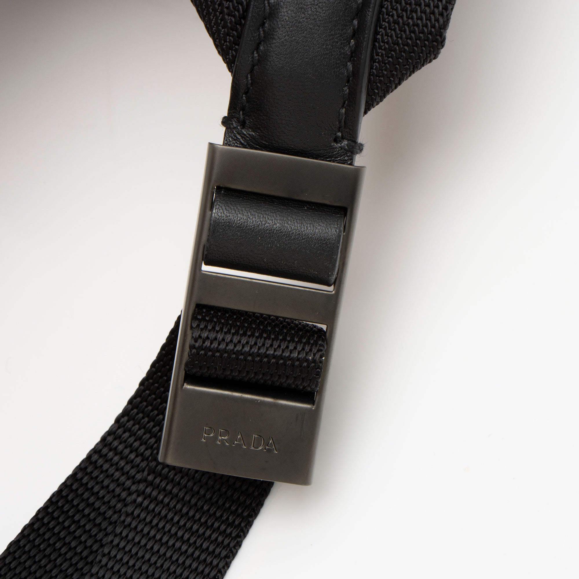 Prada Saffiano Front Pocket Backpack