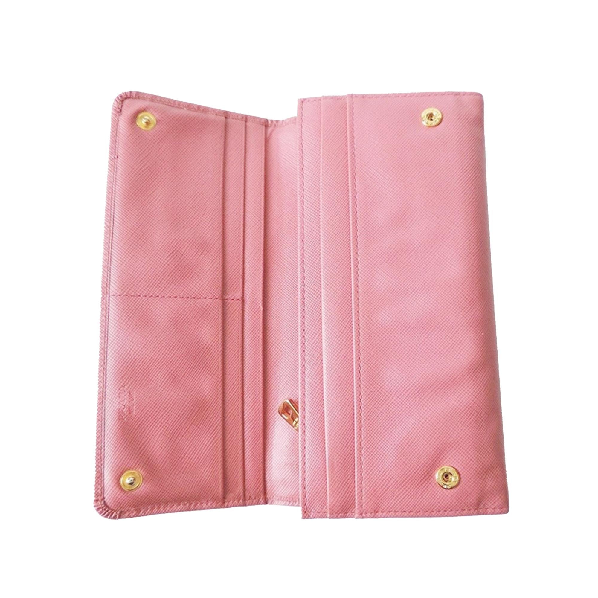 Prada Saffiano Leather Long Wallet (SHG-LDrfOa)