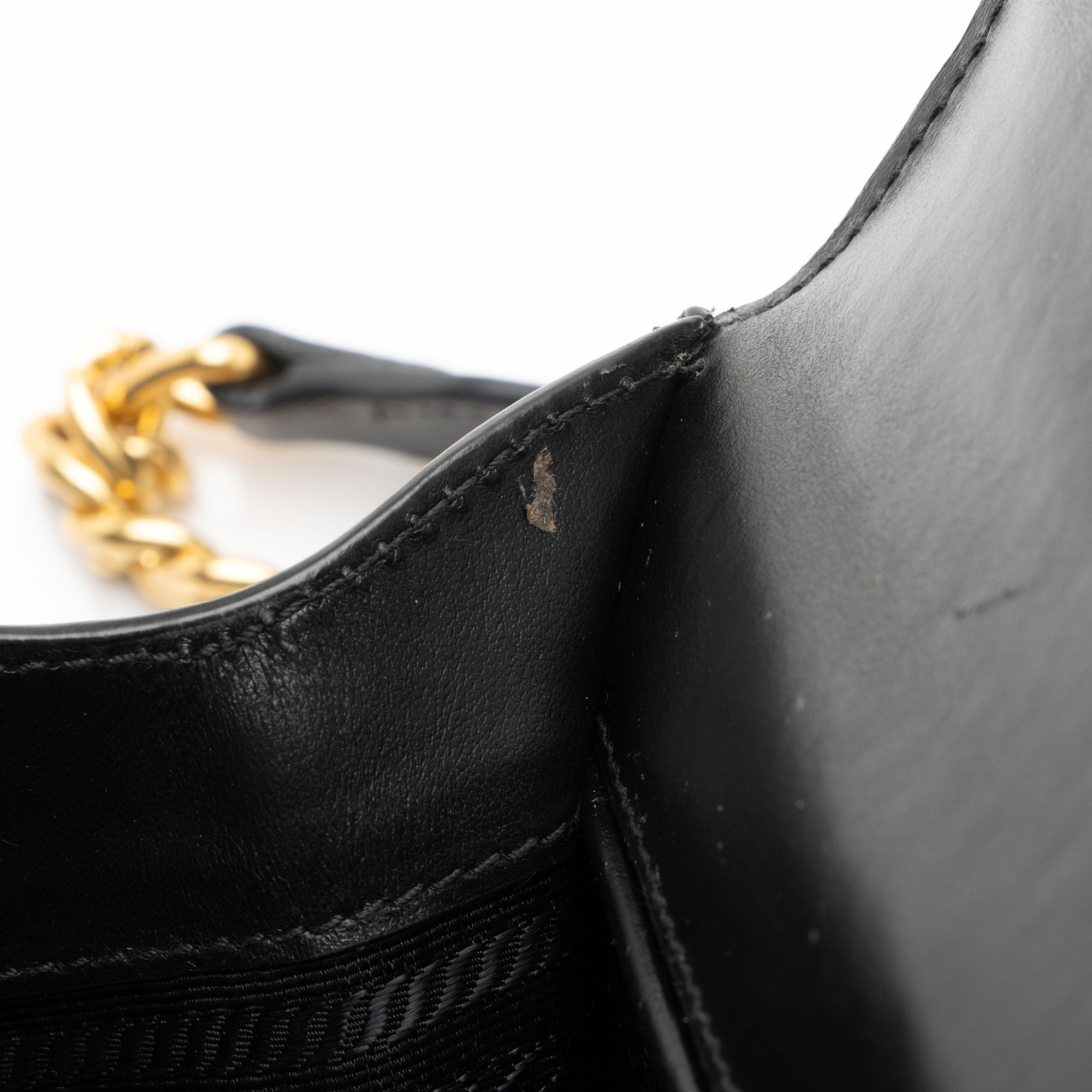 Prada Saffiano Chain Small Shoulder Bag