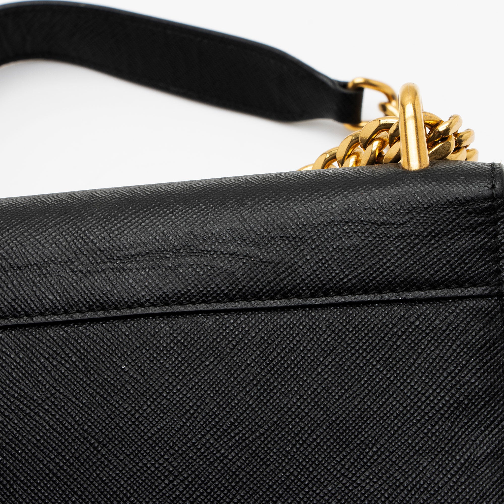Prada Saffiano Chain Small Shoulder Bag