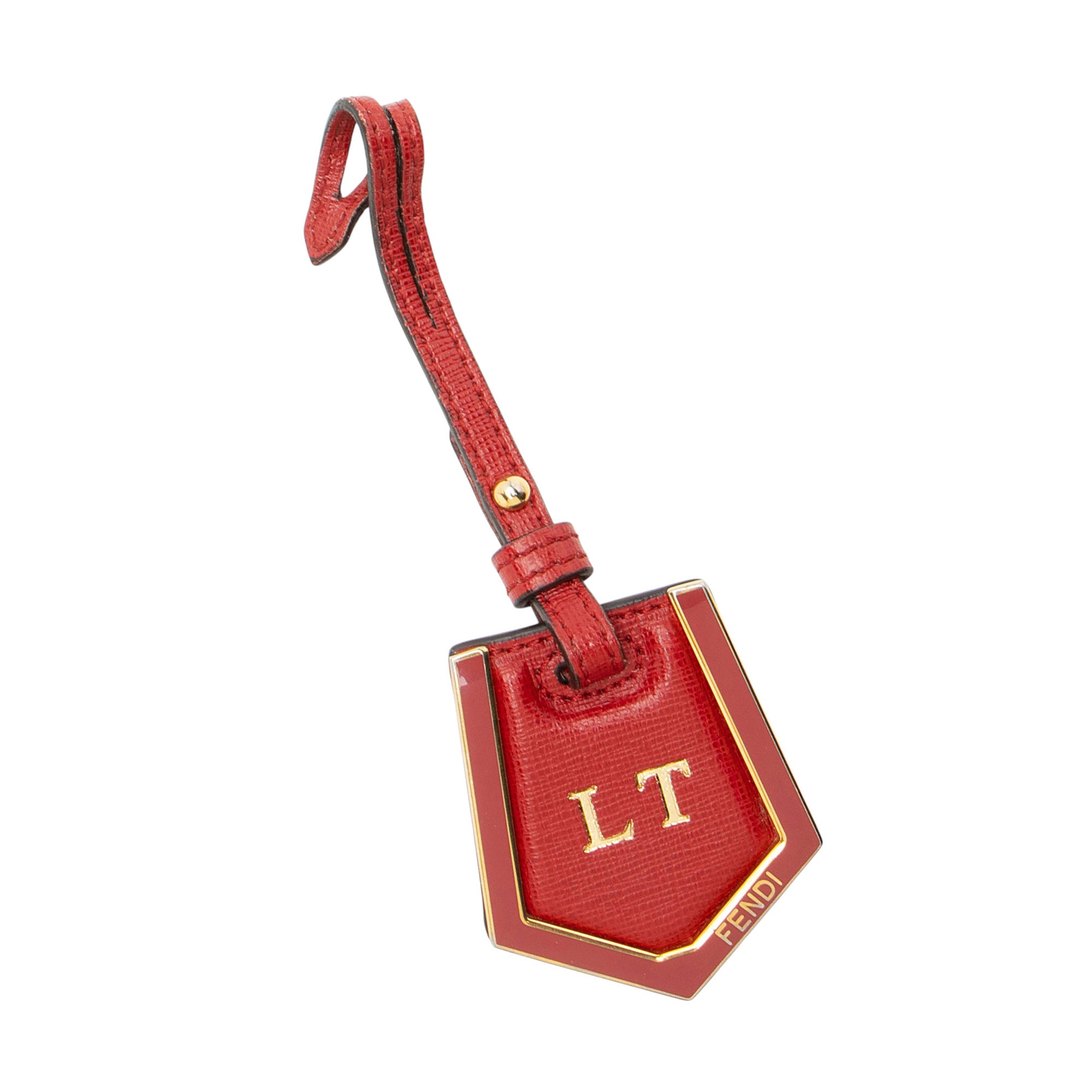 Prada Saffiano Luggage Tag