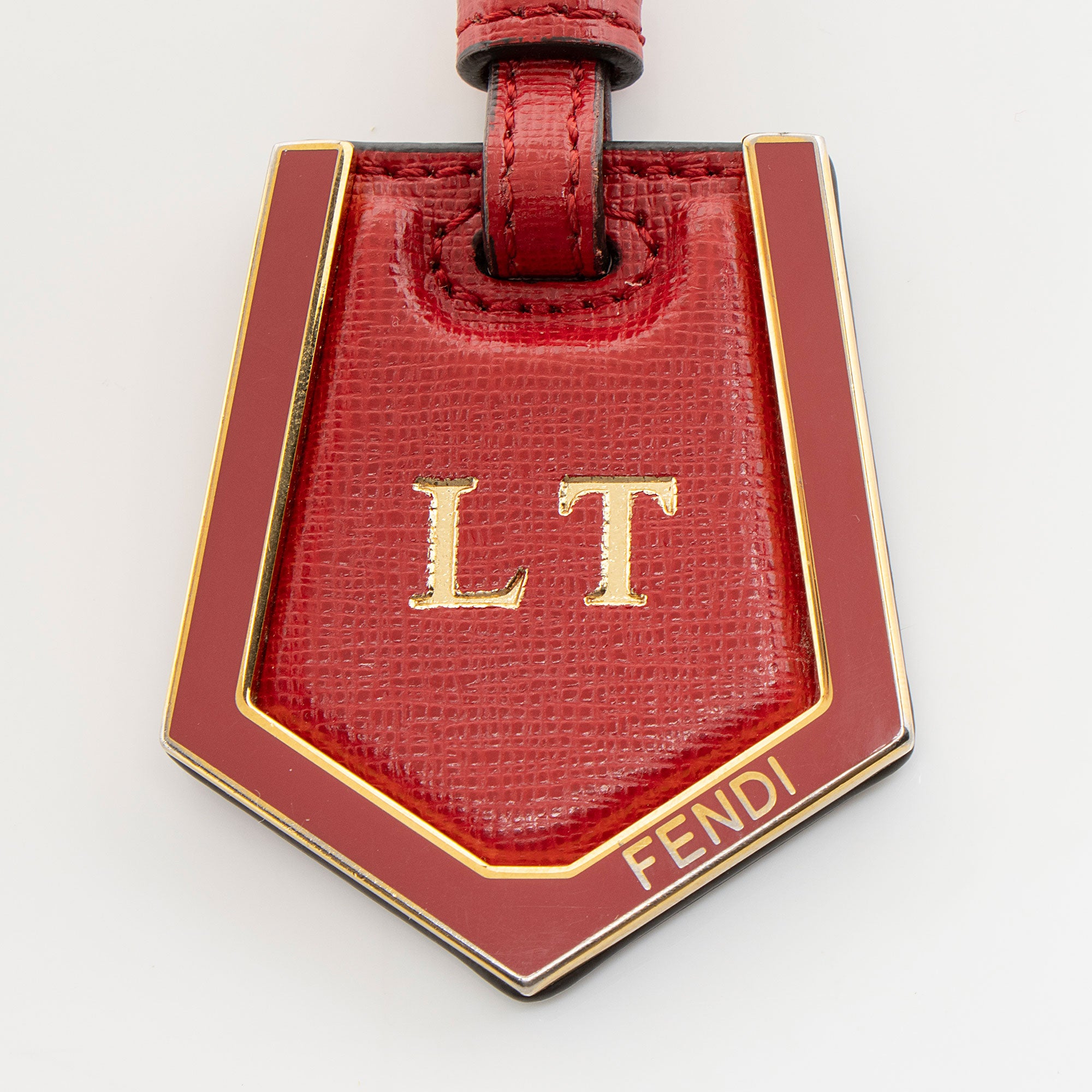 Prada Saffiano Luggage Tag