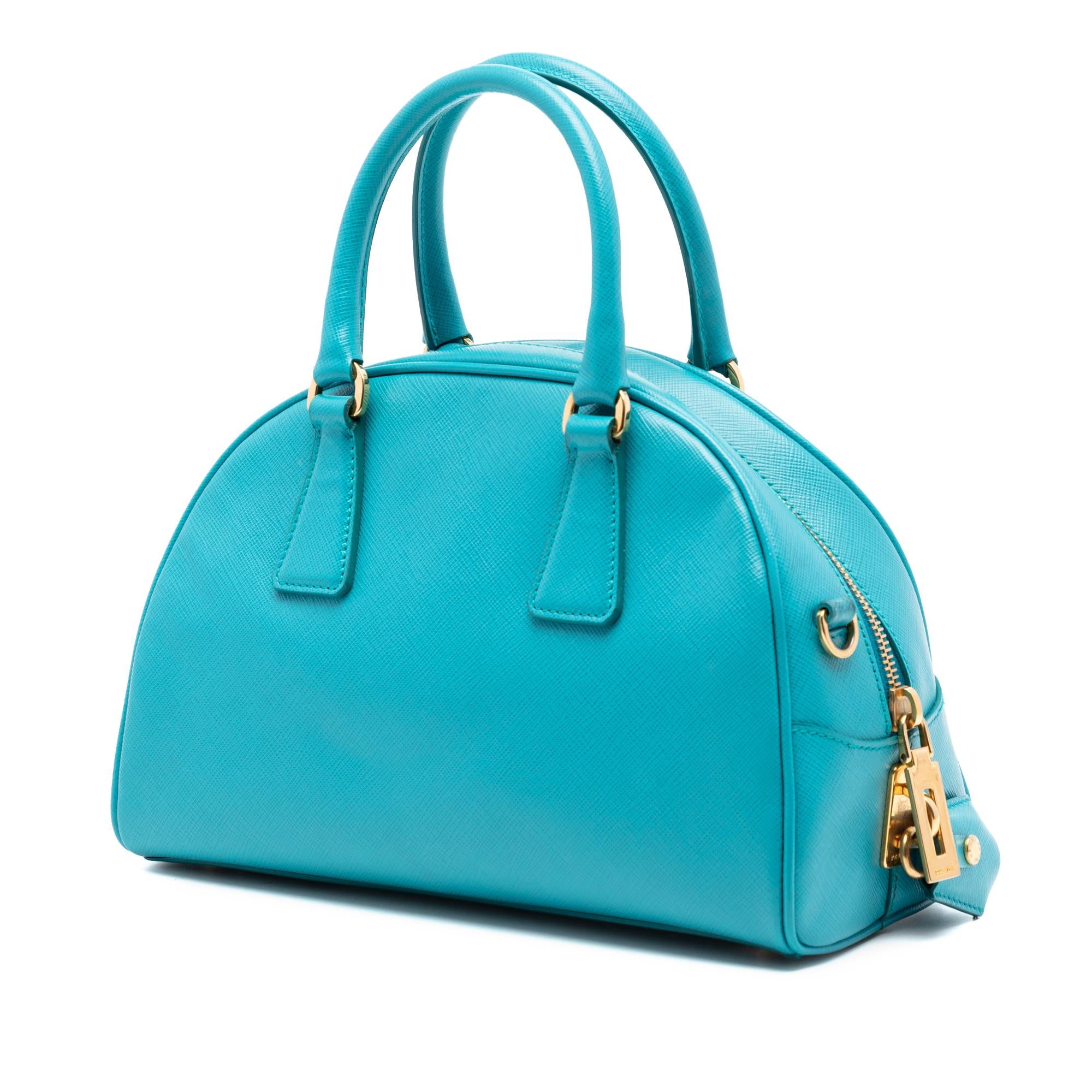 Prada Saffiano Lux Bowling Bag