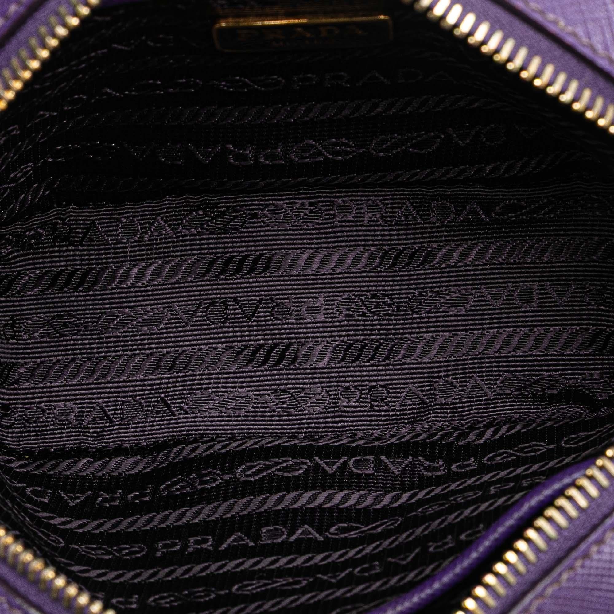 Prada Saffiano Lux Camera Bag
