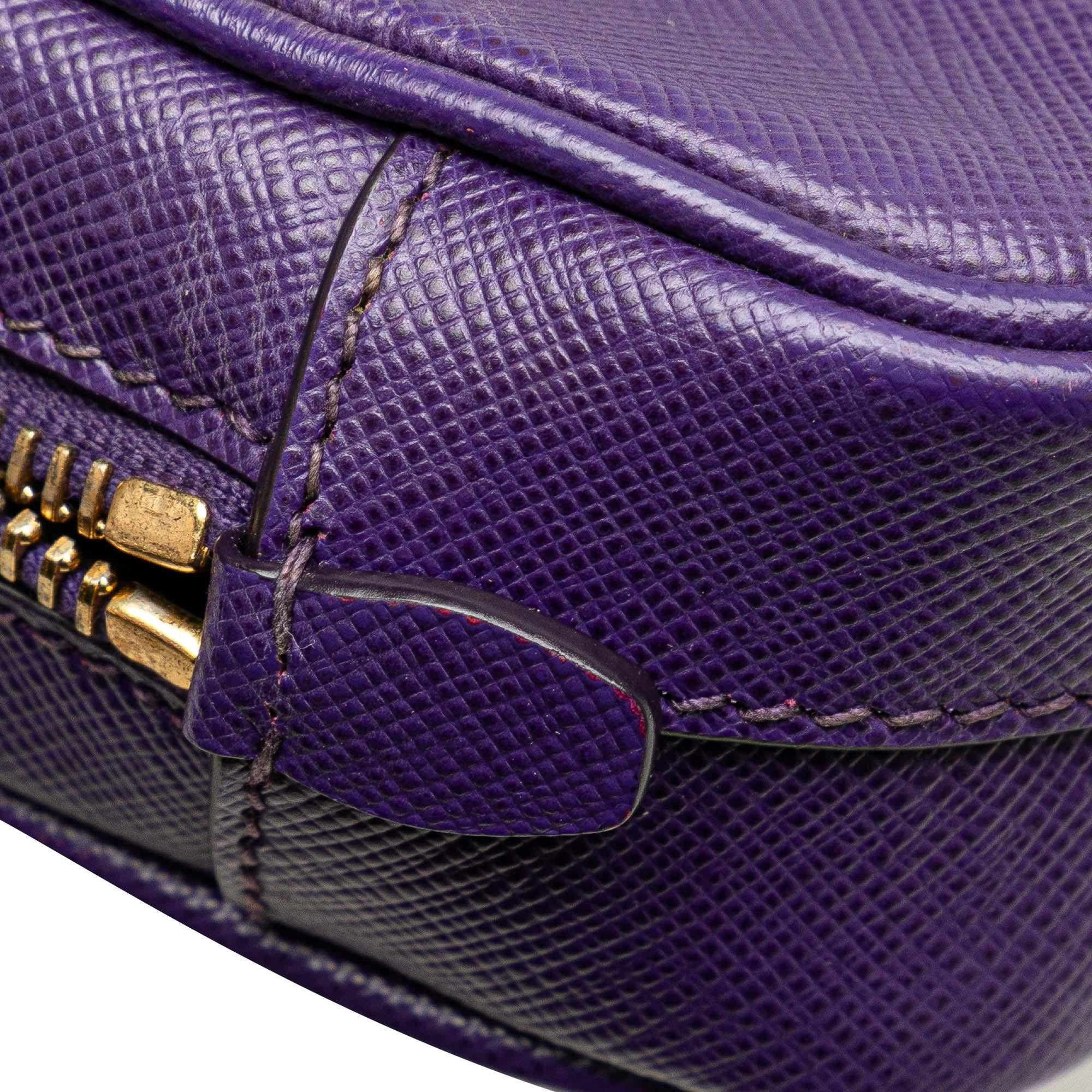 Prada Saffiano Lux Camera Bag