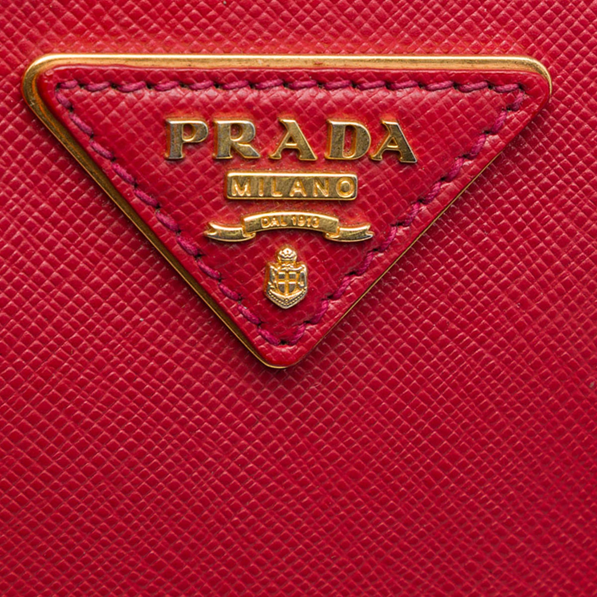 Prada Saffiano Lux Convertible Bowler Bag