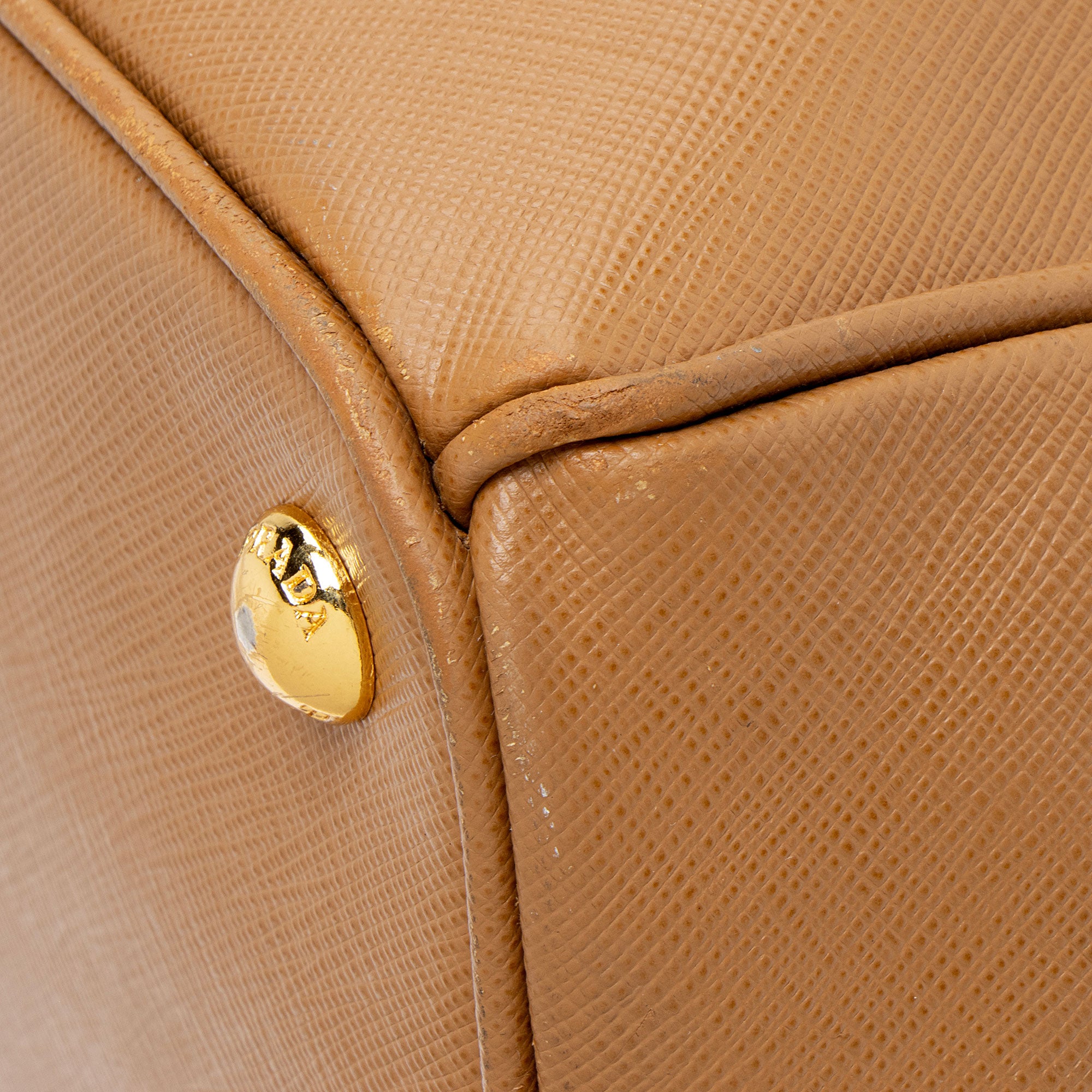 Prada Saffiano Lux Double Zip Large Tote
