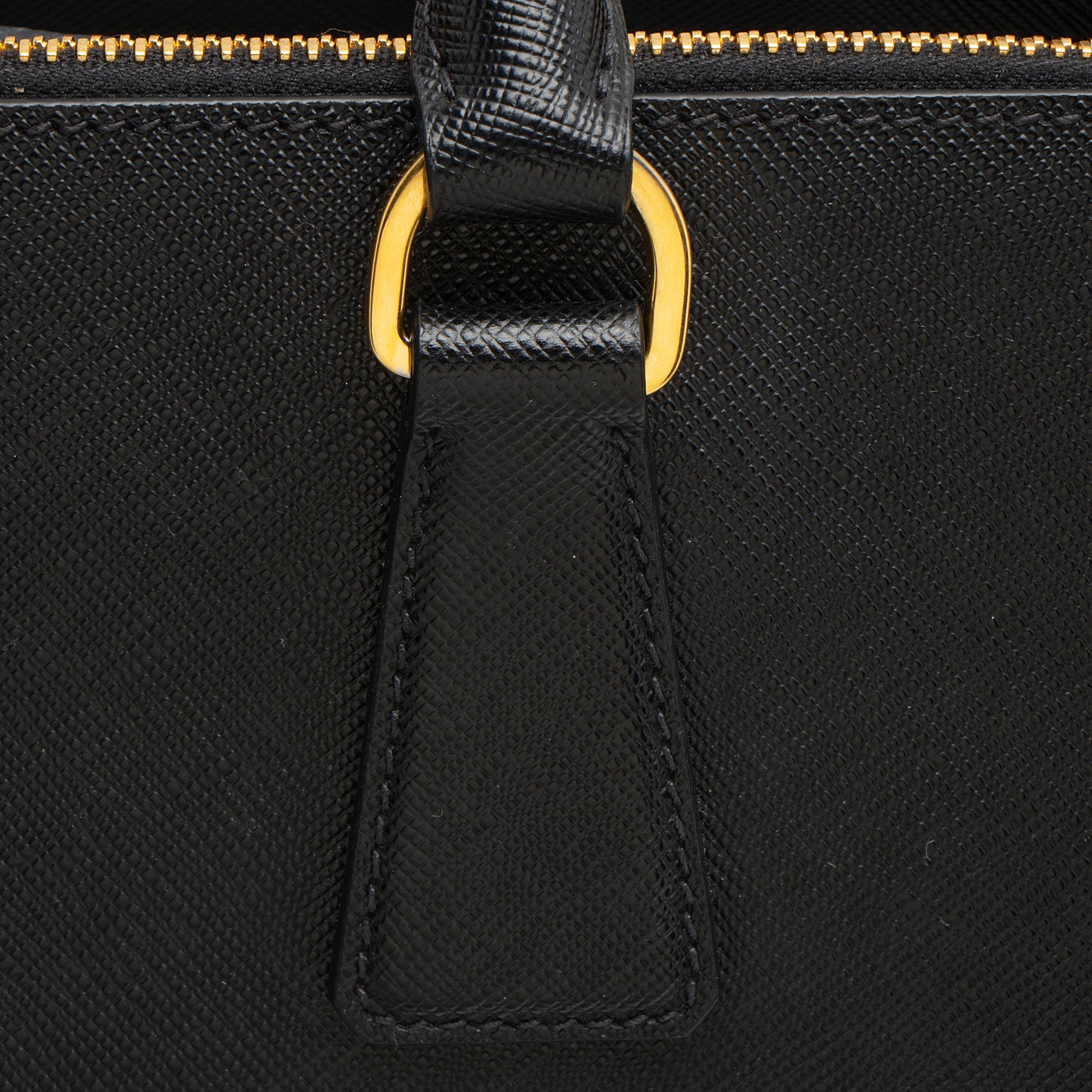 Prada Saffiano Lux Double Zip Medium Tote (SHF-bT2iXS)