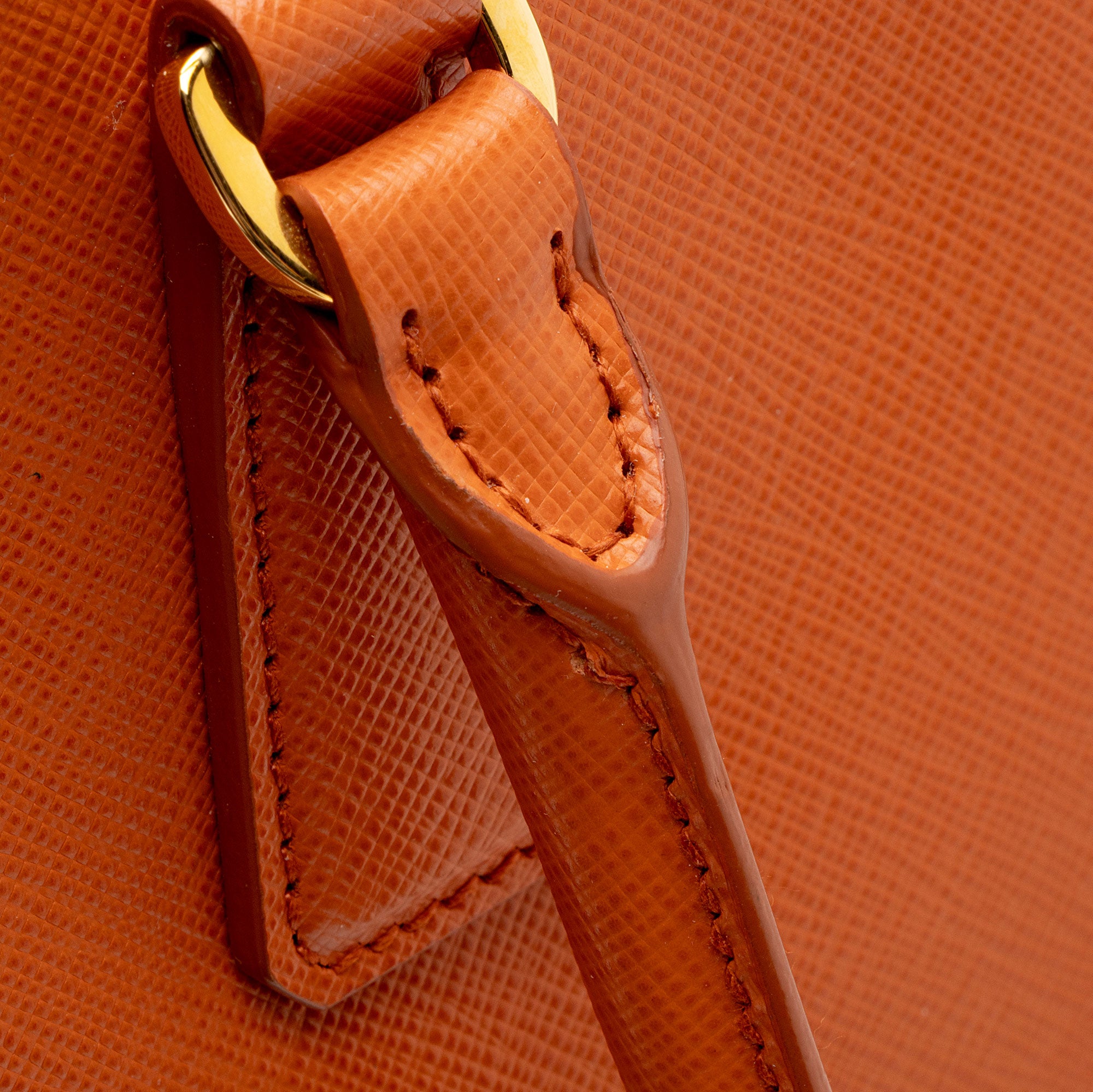 Prada Saffiano Lux Double Zip Small Tote (SHF-NOVFrz)