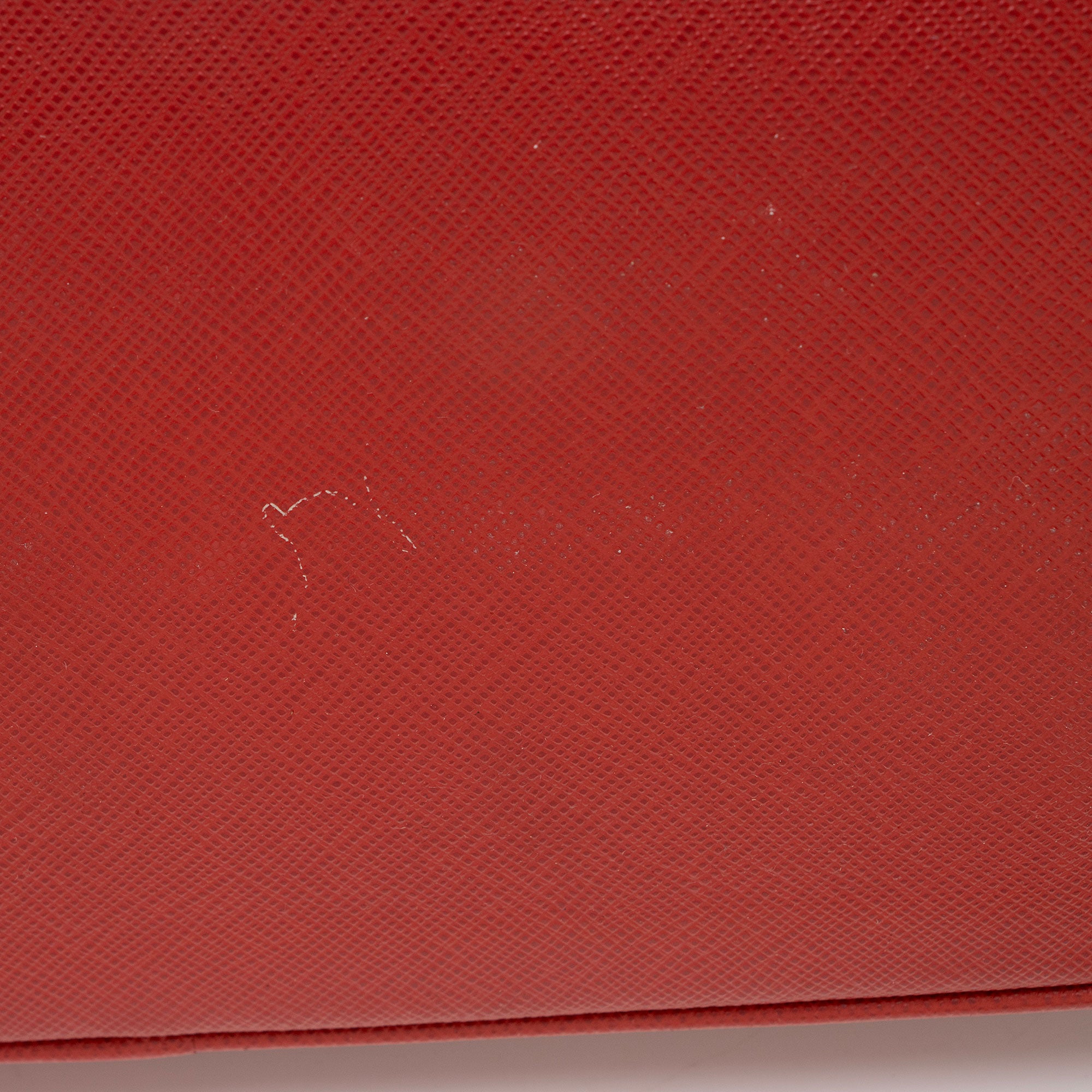 Prada Saffiano Lux Double Zip Small Tote (SHF-cQ8oS7)