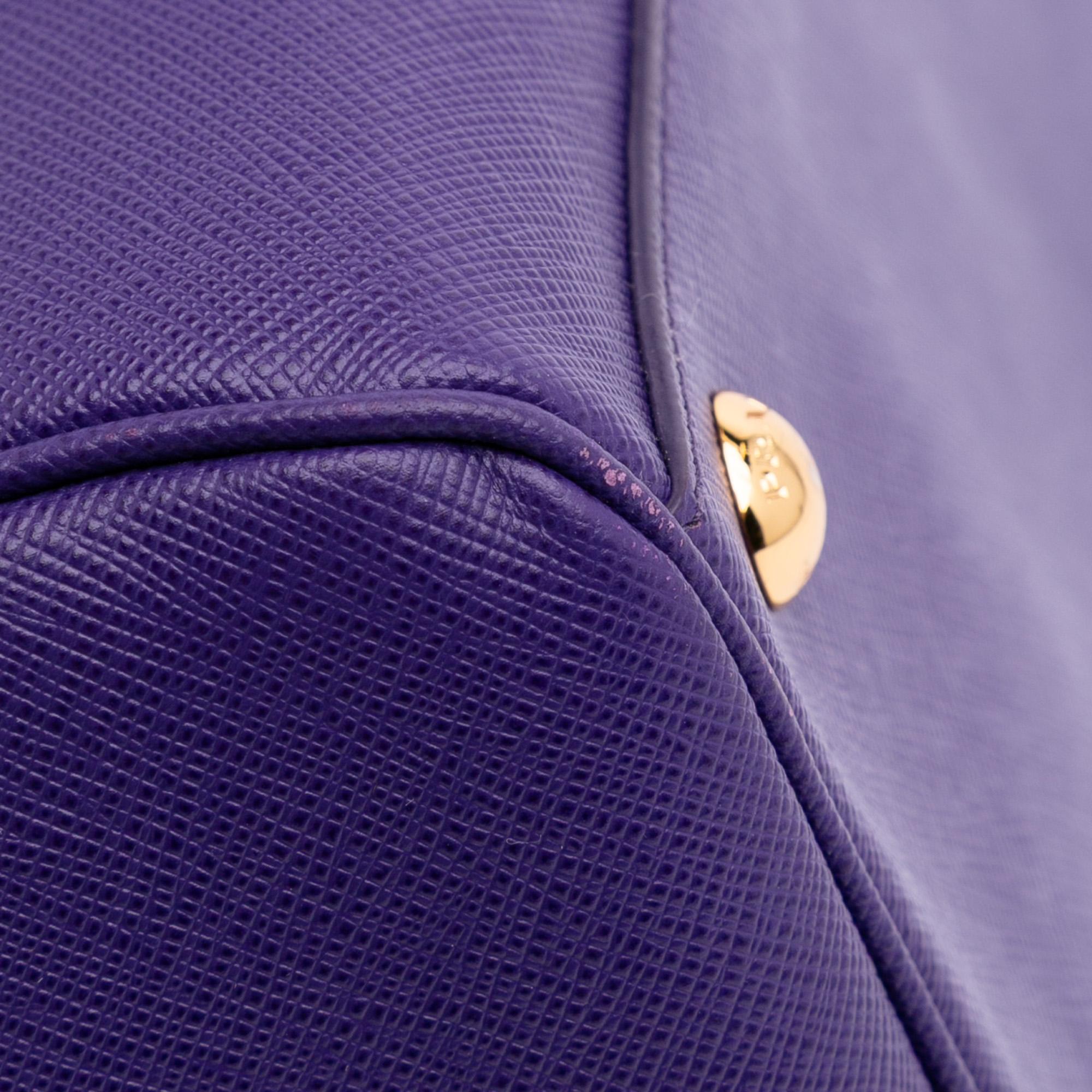 Prada Saffiano Lux Frame Handbag
