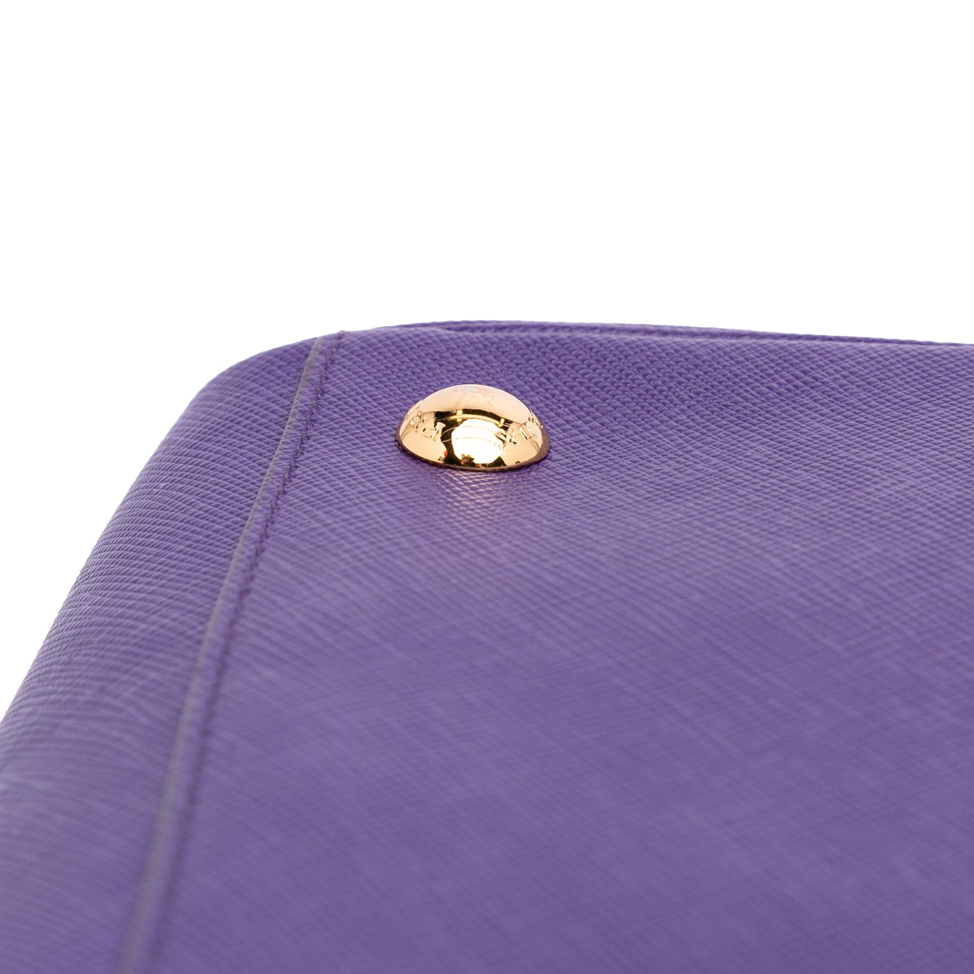 Prada Saffiano Lux Frame Handbag