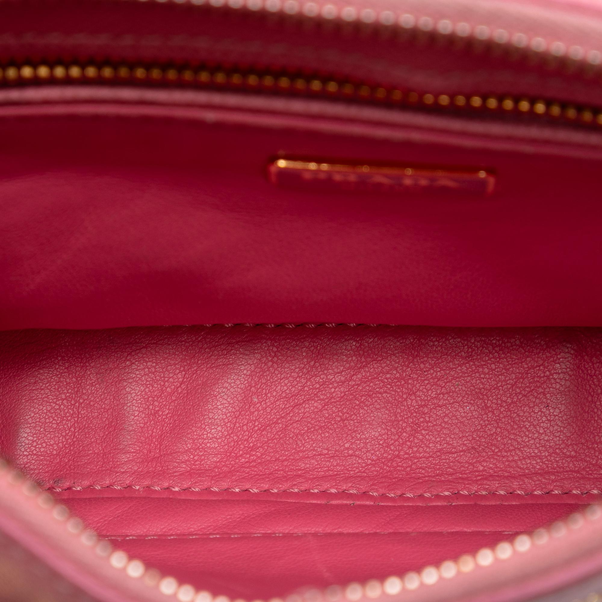 Prada Saffiano Lux Front Pocket Crossbody