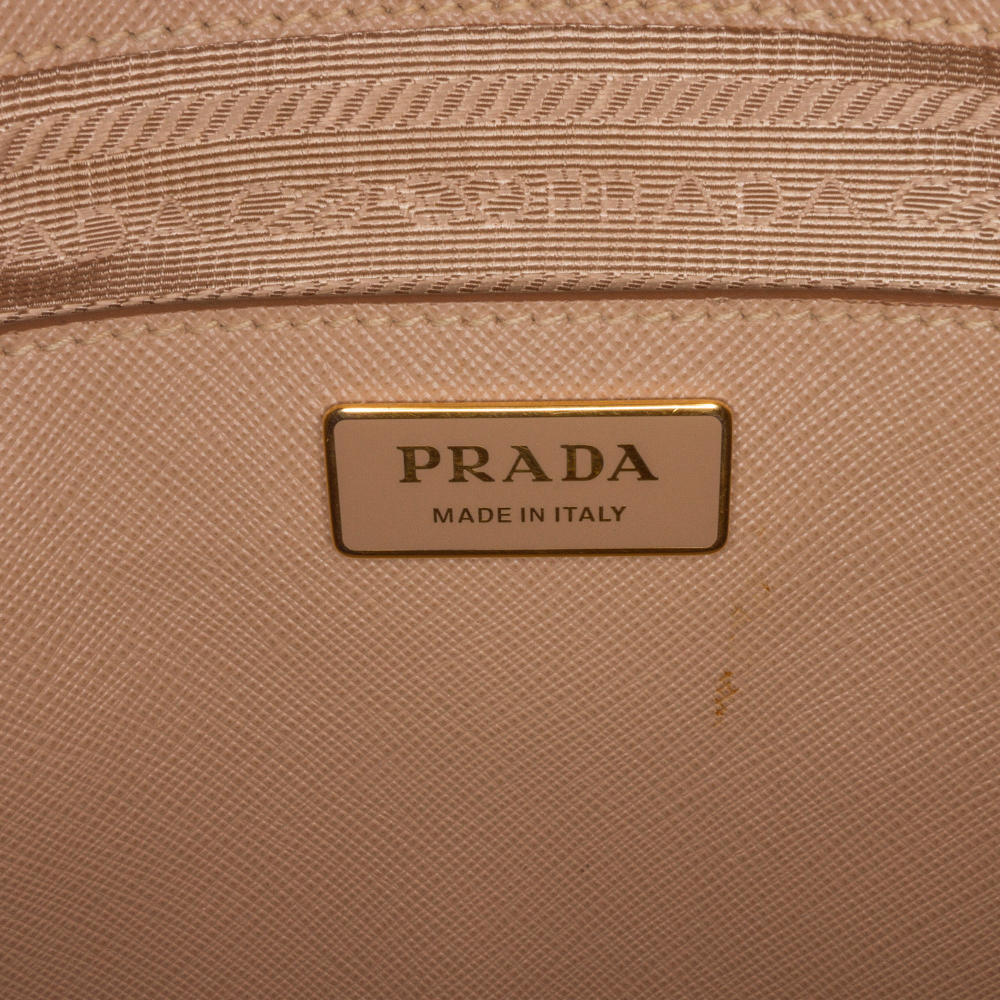 Prada Saffiano Lux Galleria Double Zip (SHG-Y0JNLO)