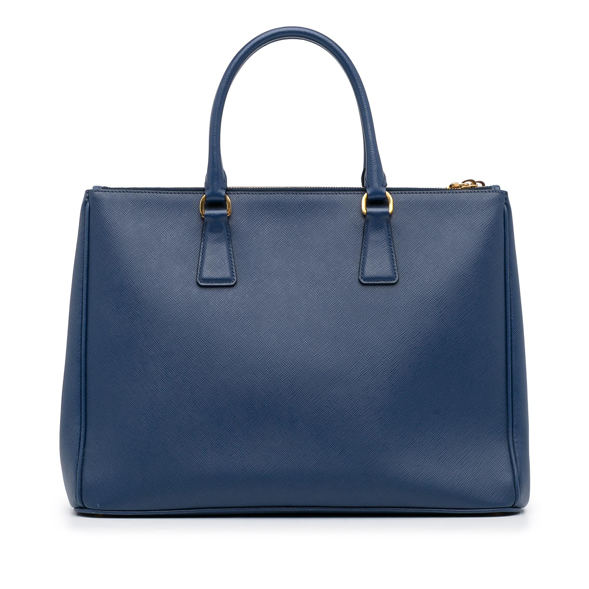 Prada Saffiano Lux Galleria Double Zip (SHG-tGaL2Y)