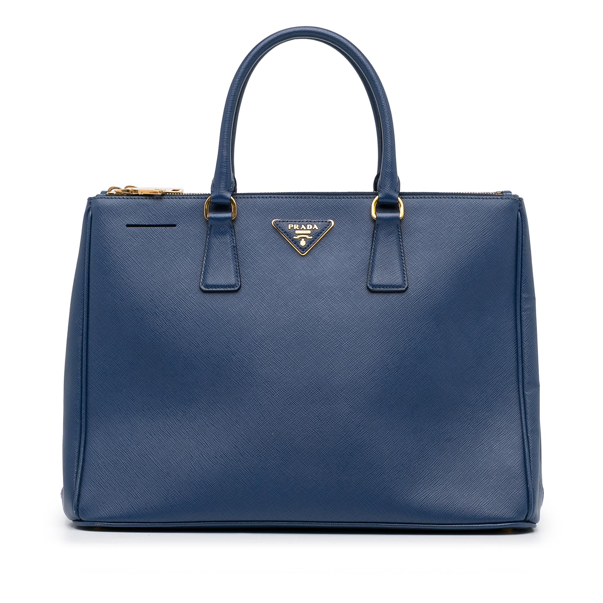 Prada Saffiano Lux Galleria Double Zip (SHG-tGaL2Y)