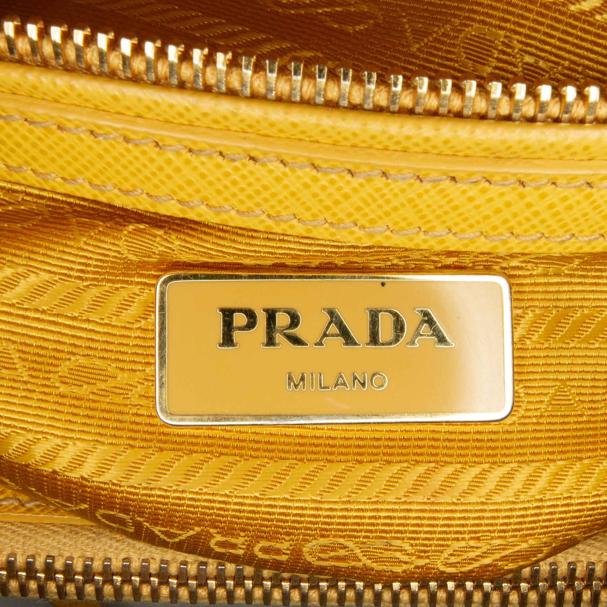 Prada Saffiano Lux Galleria Double Zip (SHG-jDljPX)
