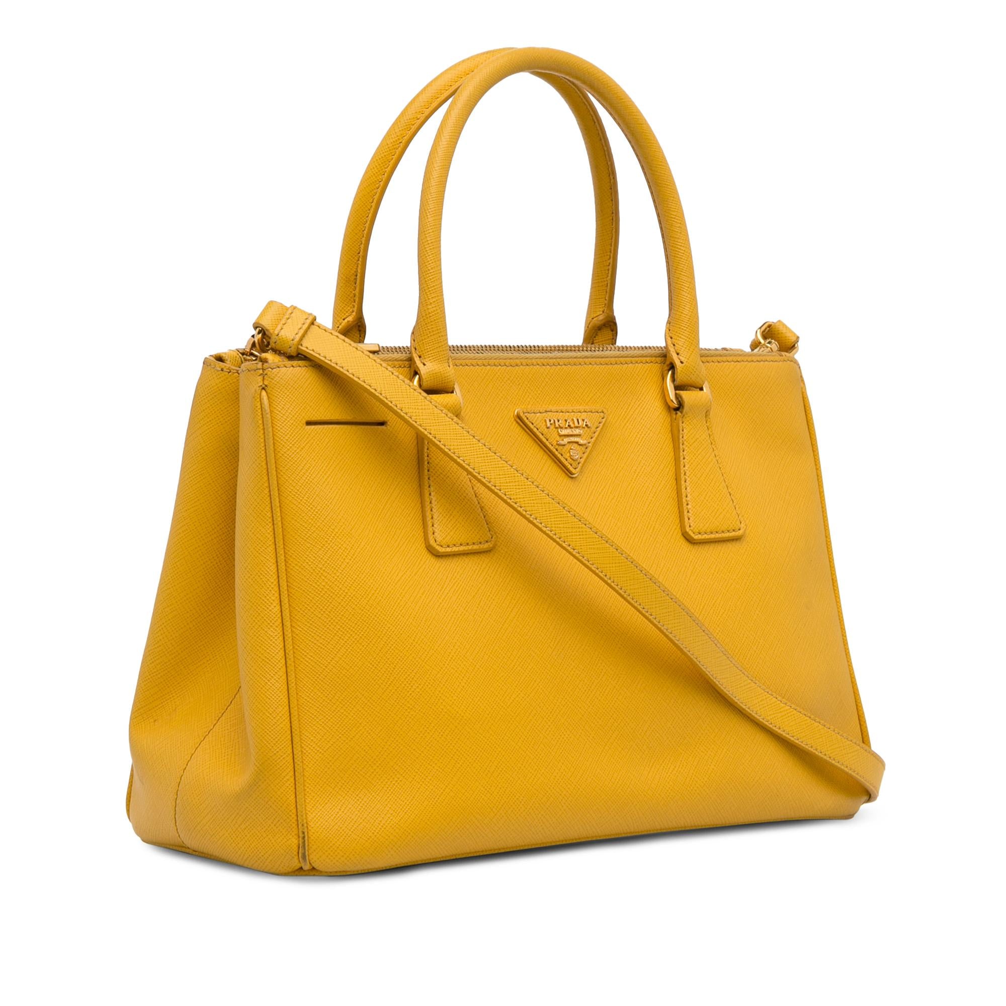 Prada Saffiano Lux Galleria Double Zip (SHG-jDljPX)