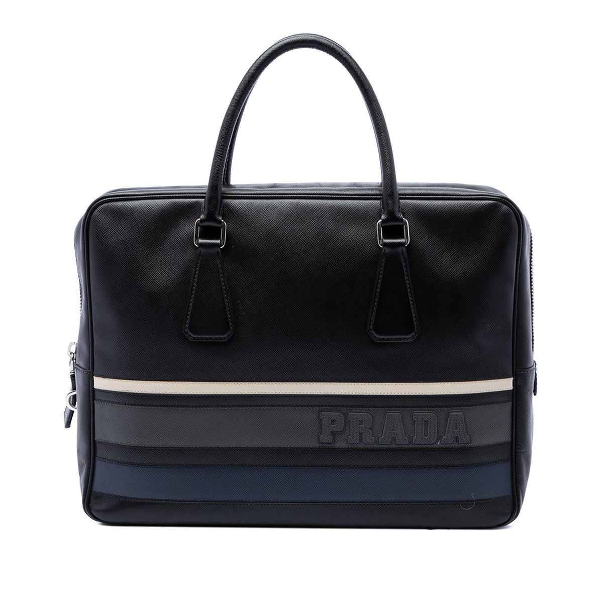 Prada Saffiano Lux Letterman Briefcase