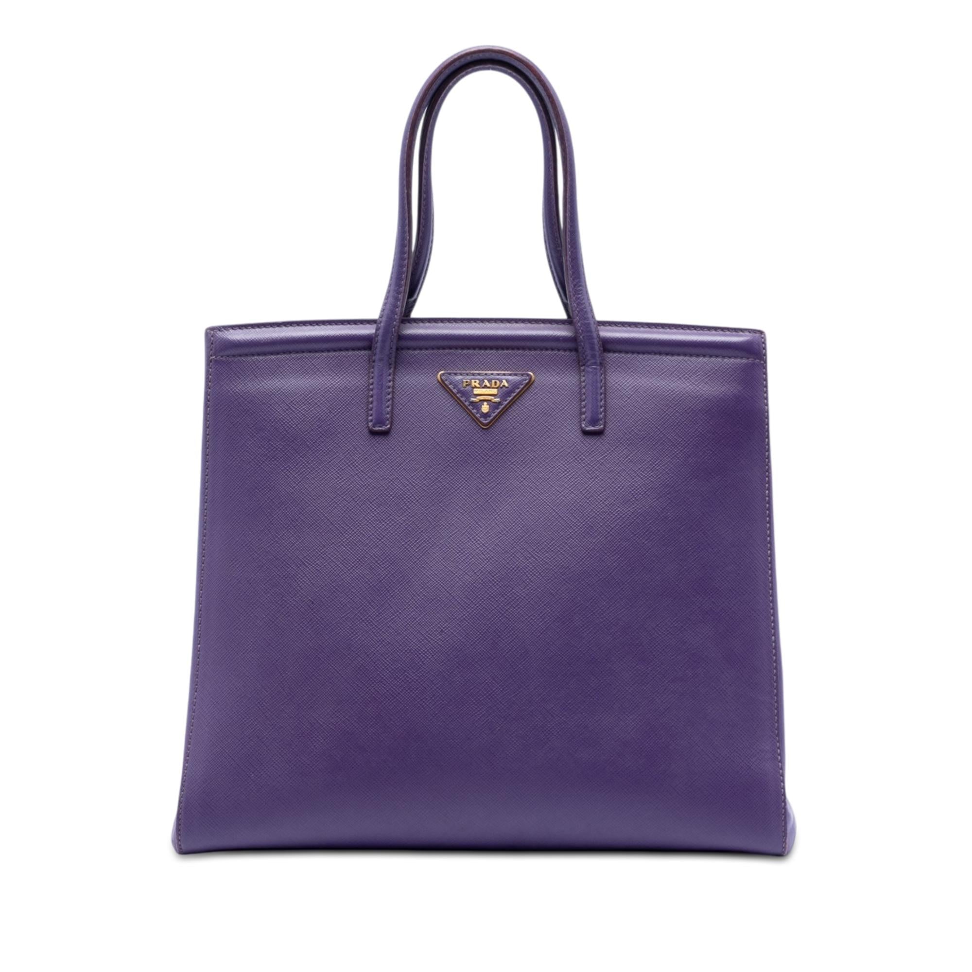 Prada Saffiano Lux Parabole Satchel