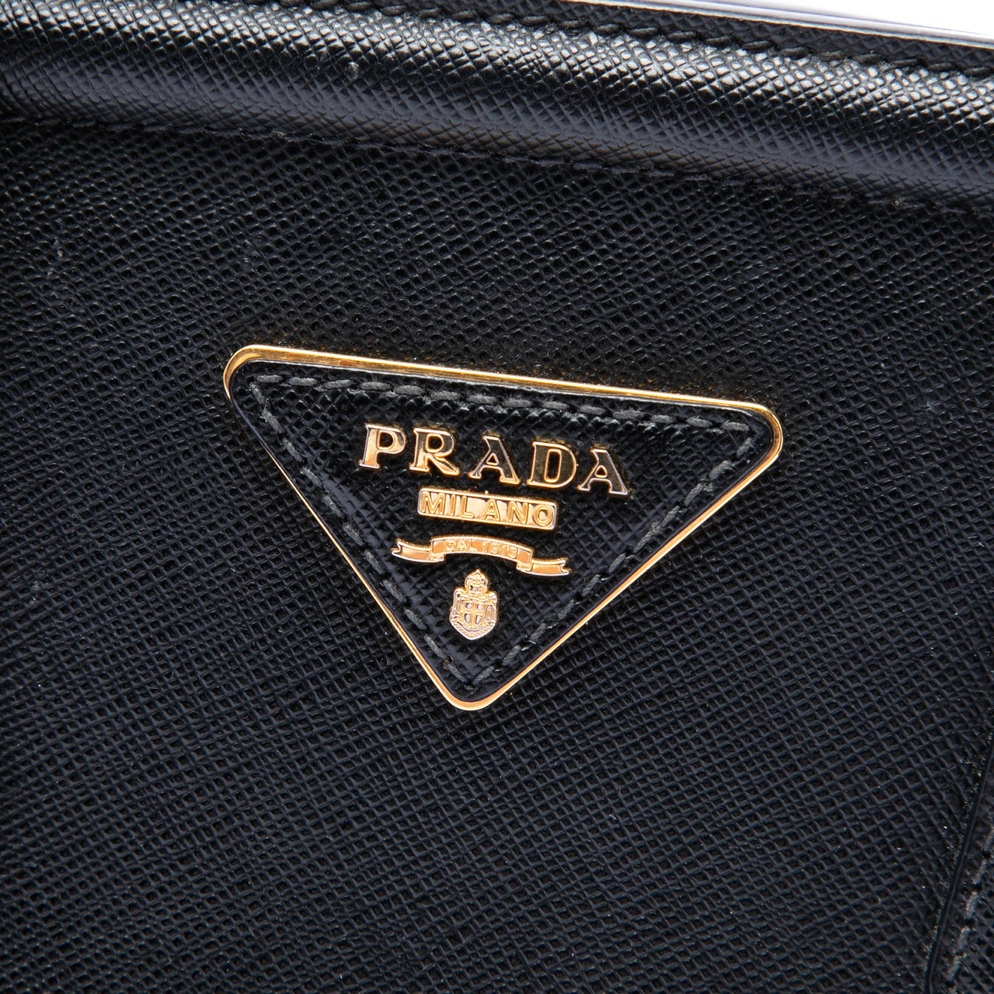 Prada Saffiano Lux Parabole Satchel