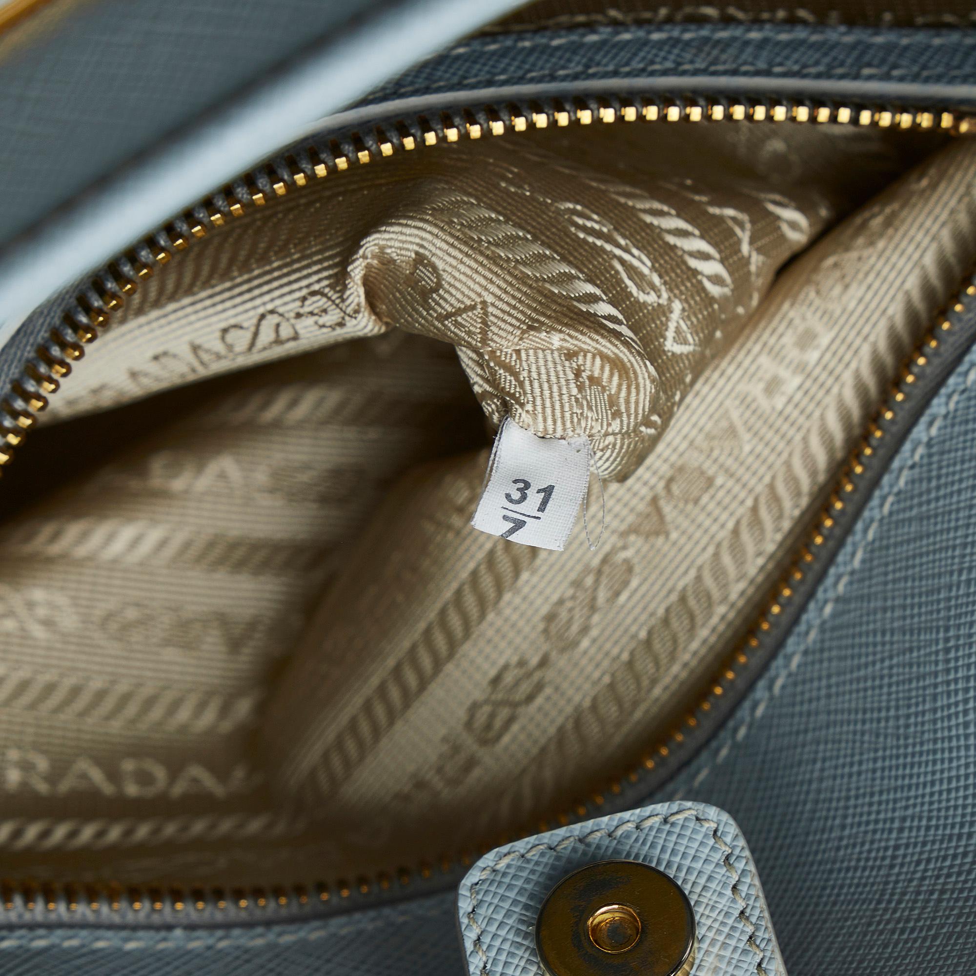 Prada Saffiano Lux Promenade Satchel (SHG-GOFaAF)