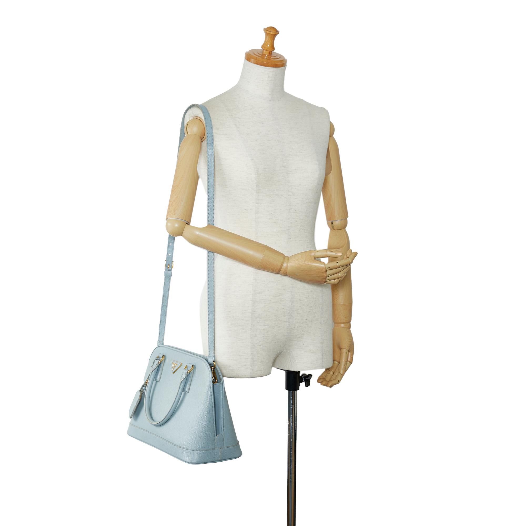 Prada Saffiano Lux Promenade Satchel (SHG-GOFaAF)