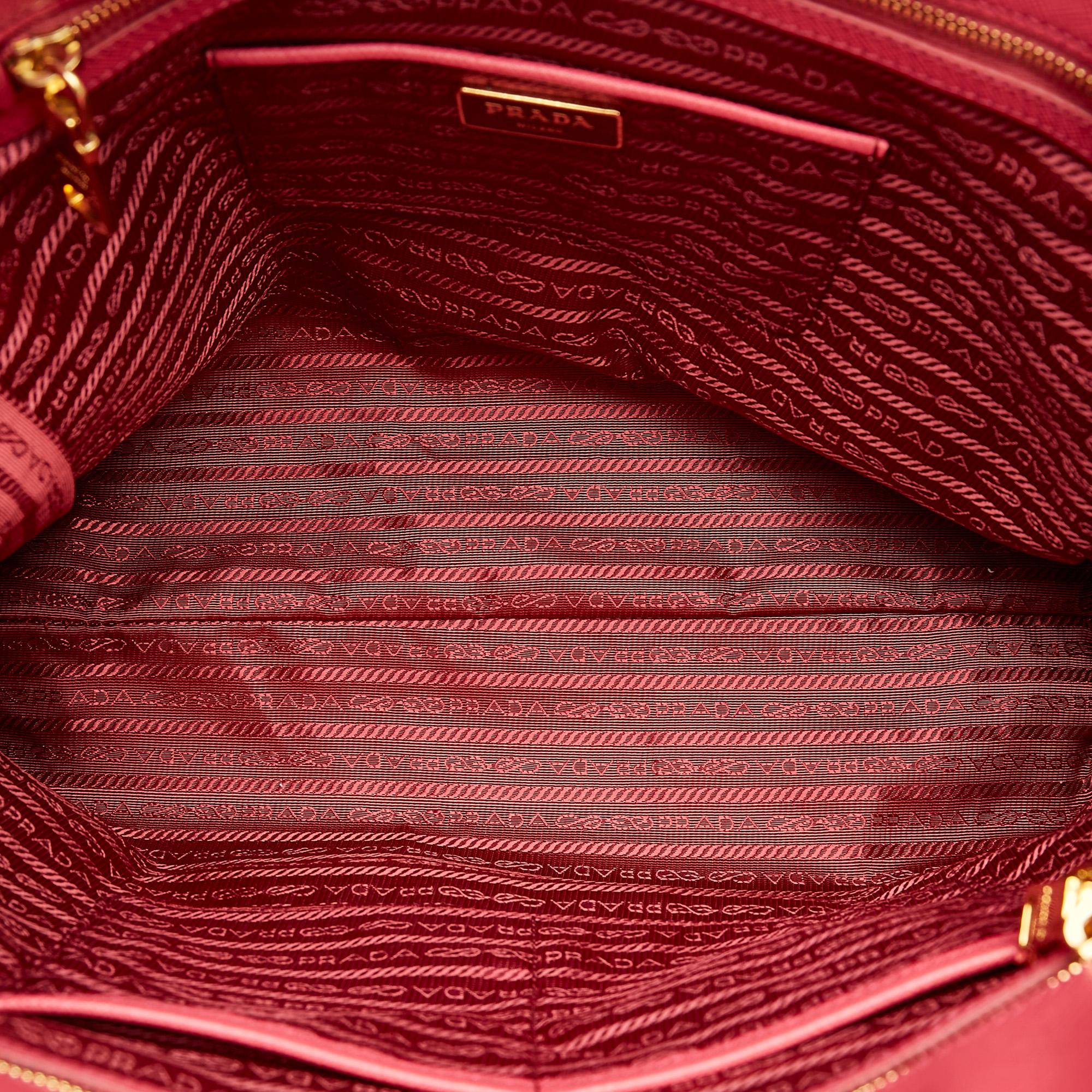 Prada Saffiano Lux Satchel (SHG-2Y9QSE)