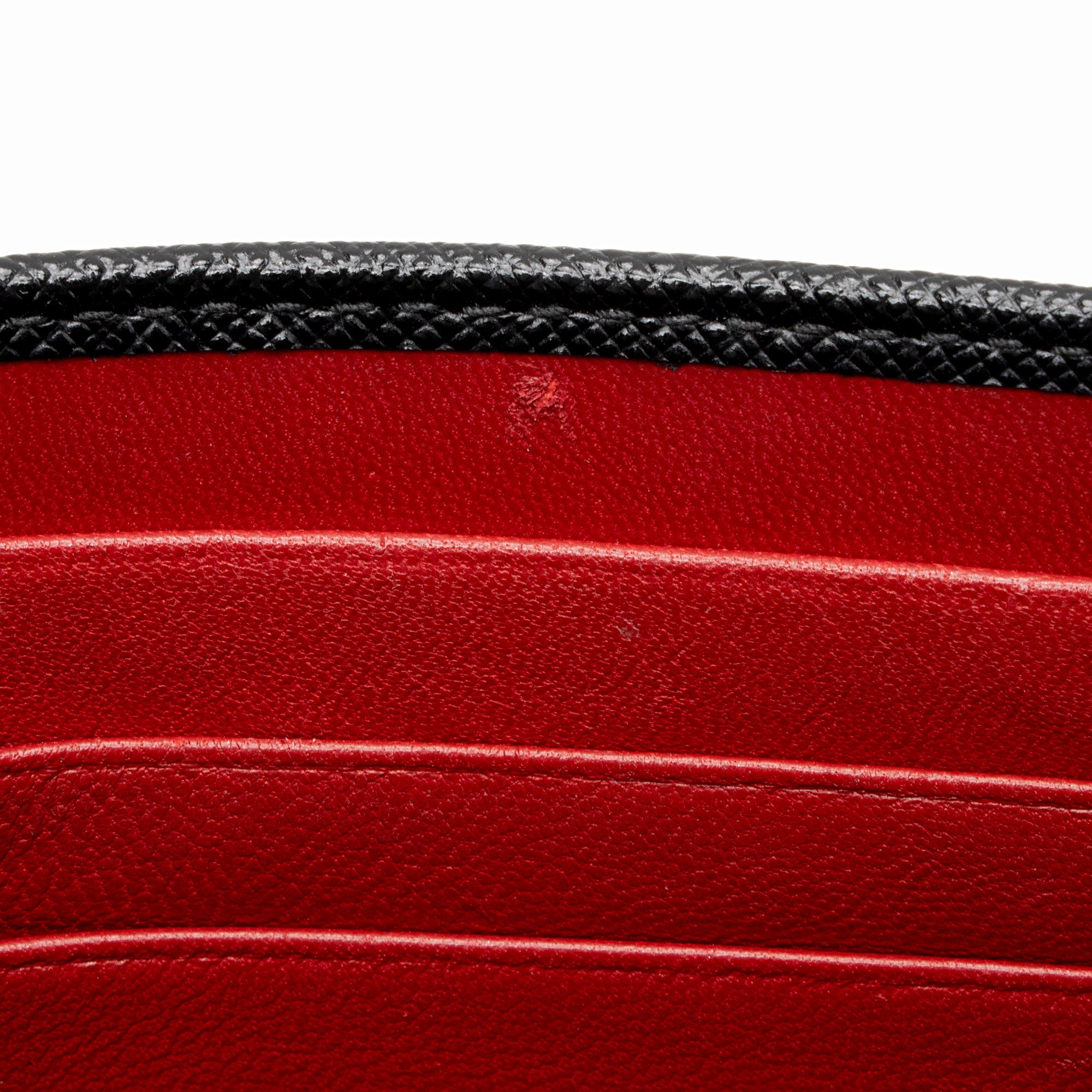 Prada Saffiano Lux Wallet On Chain (SHF-wIAF91)