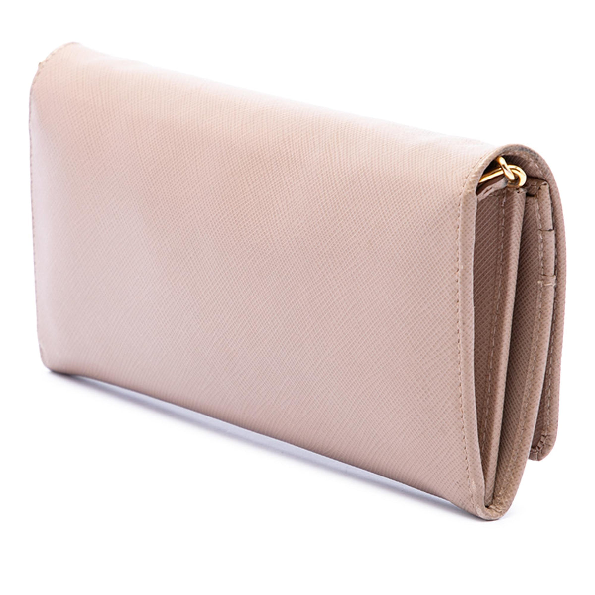 Prada Saffiano Lux Wallet on Chain