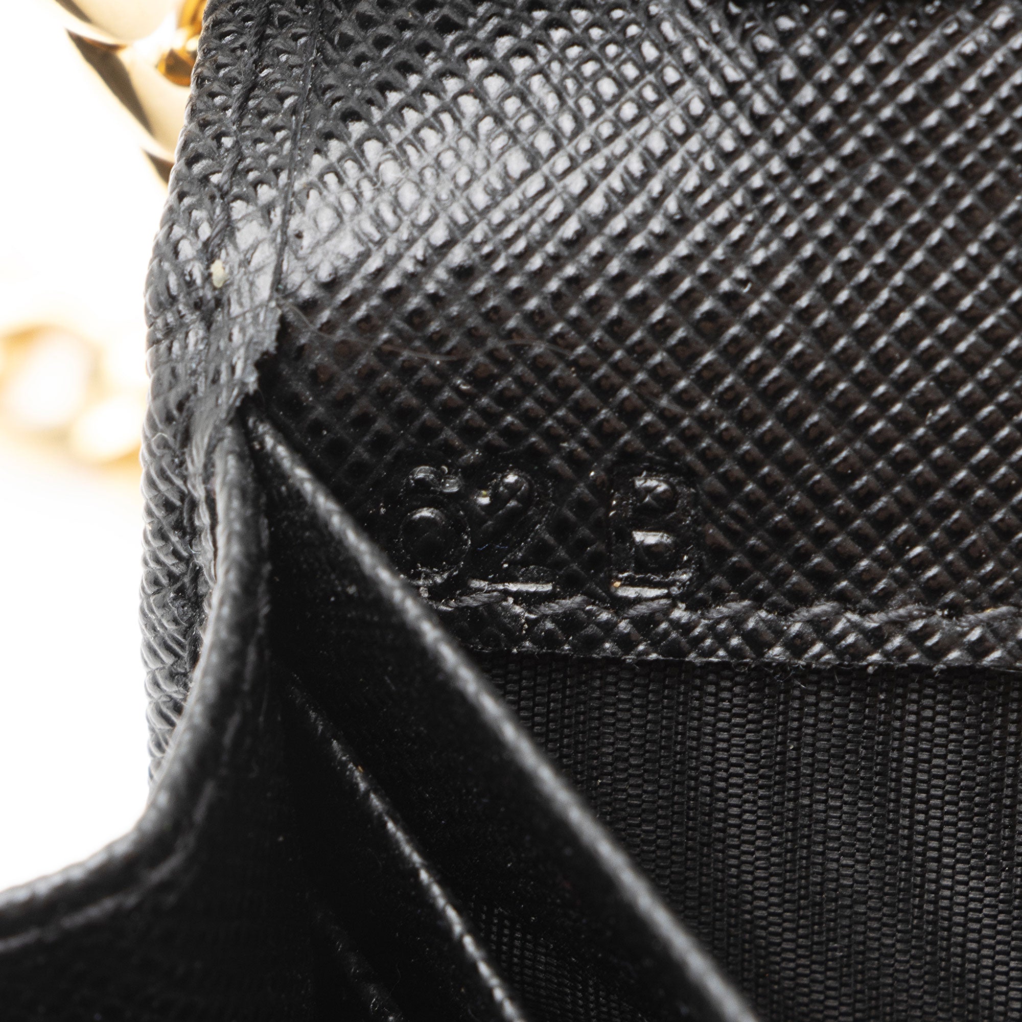 Prada Saffiano Metal Wallet on Chain Bag (SHF-g2W4tW)