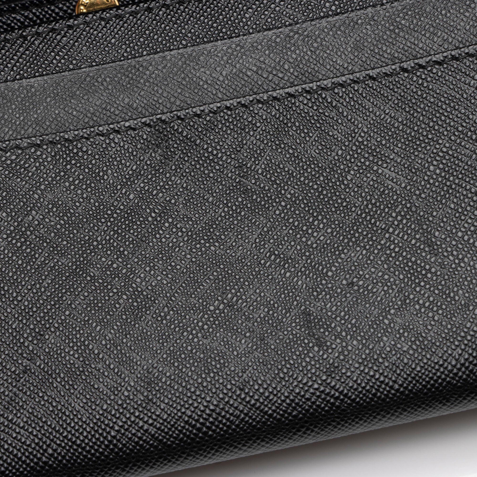 Prada Saffiano Metal Wallet on Chain Bag (SHF-g2W4tW)