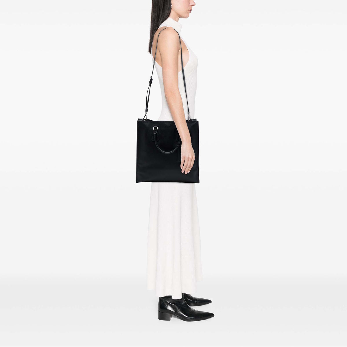Prada Saffiano North South Tote