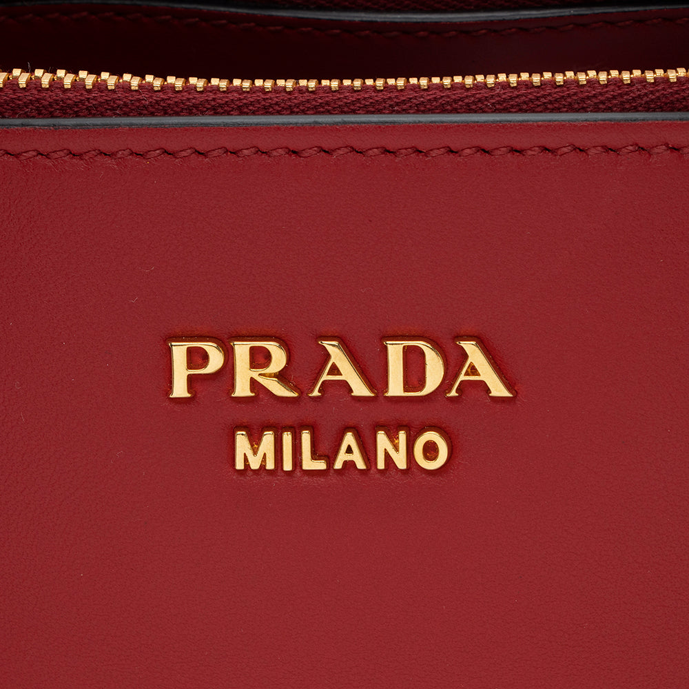 Prada Saffiano Paradigme Mini Tote (SHF-15836)