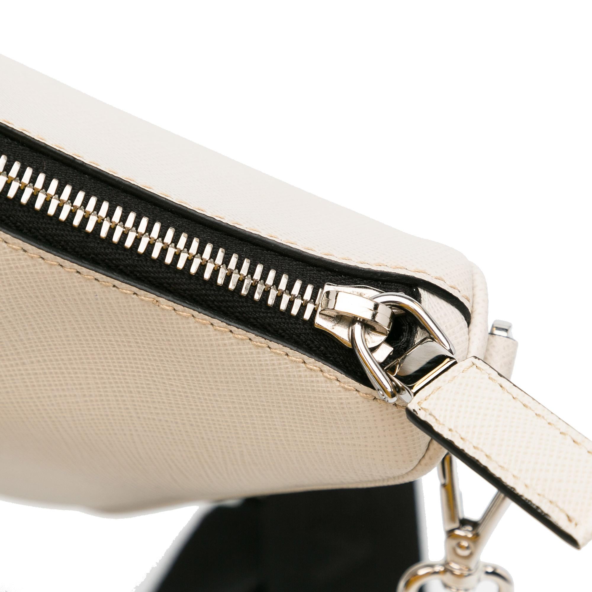Prada Saffiano Re-Edition Zip Messenger (SHG-L9CUCl)