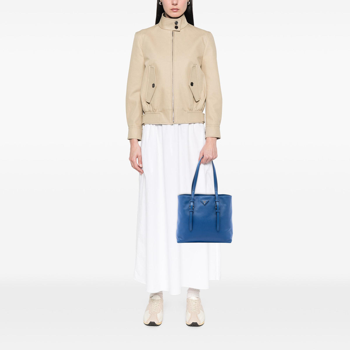 Prada Saffiano Soft Shopping Tote