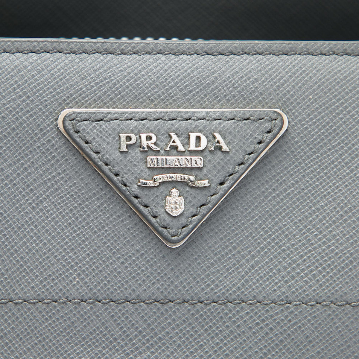 Prada Saffiano Soft Triple Pocket Tote