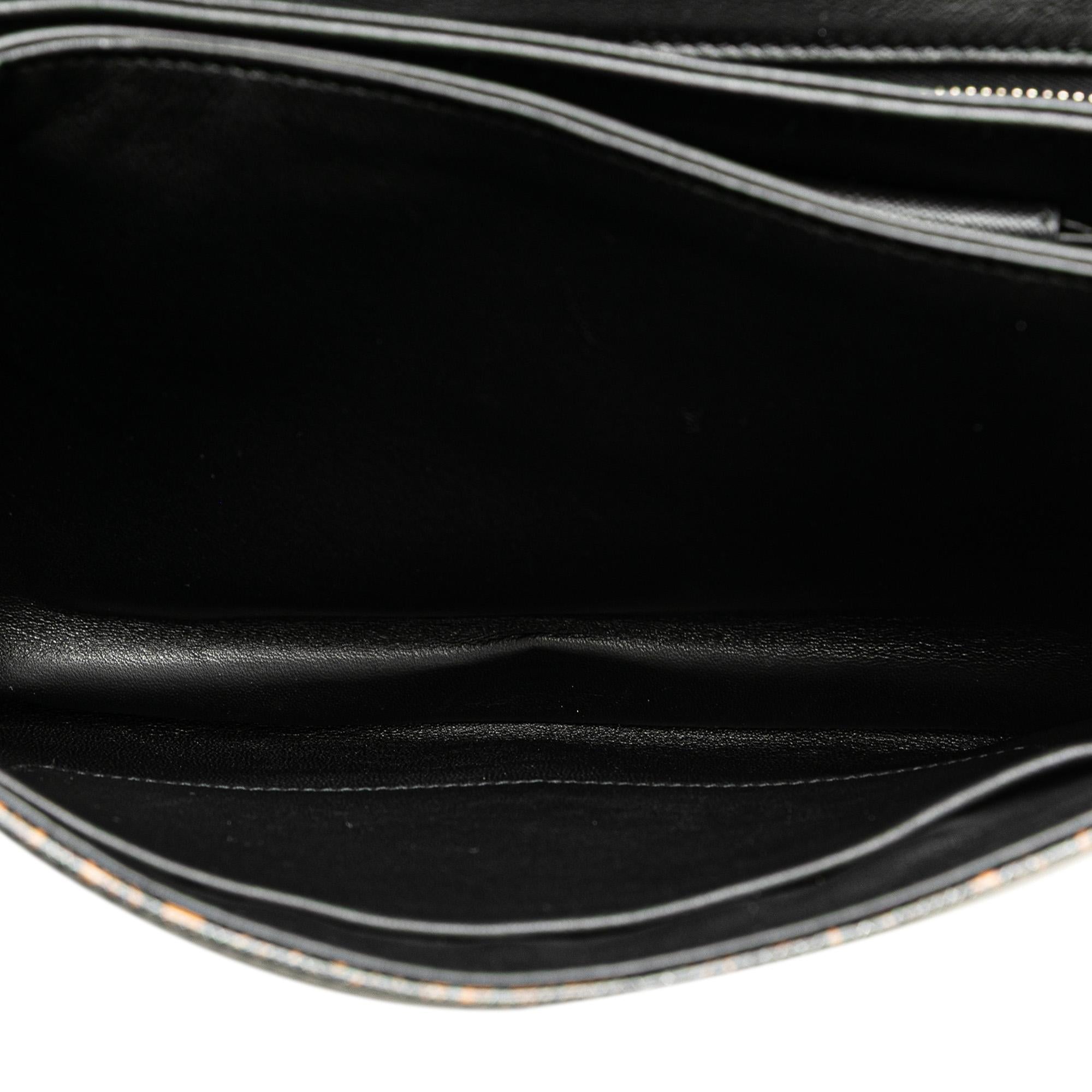 Prada Saffiano Tartan Print Top Handle Bag