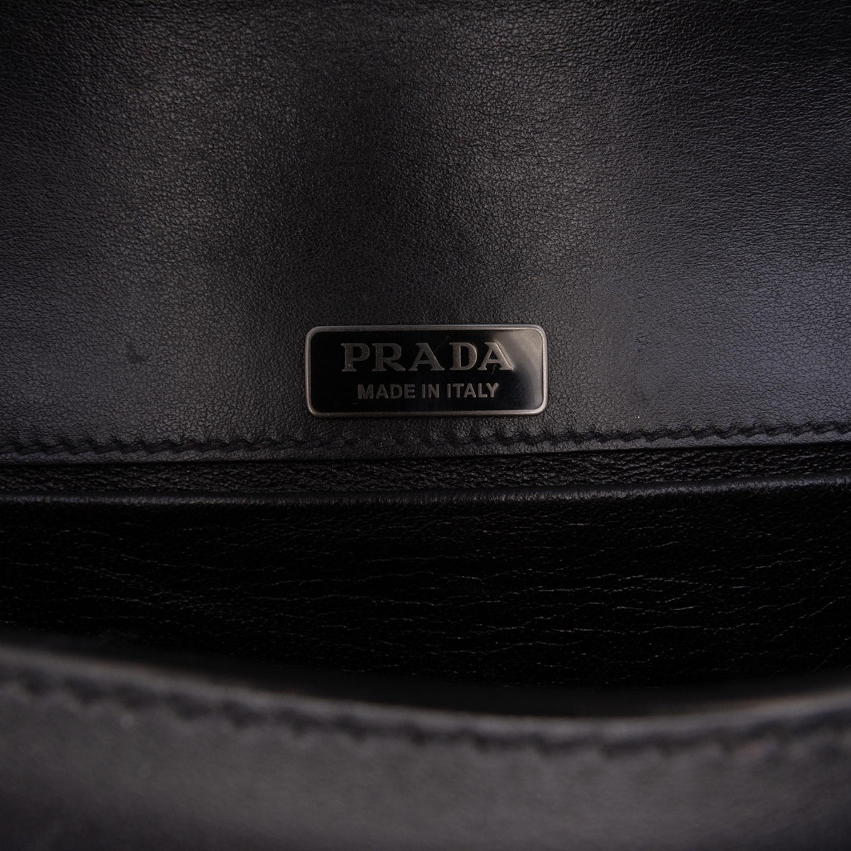 Prada Saffiano Trimmed City Calf Cahier Crossbody
