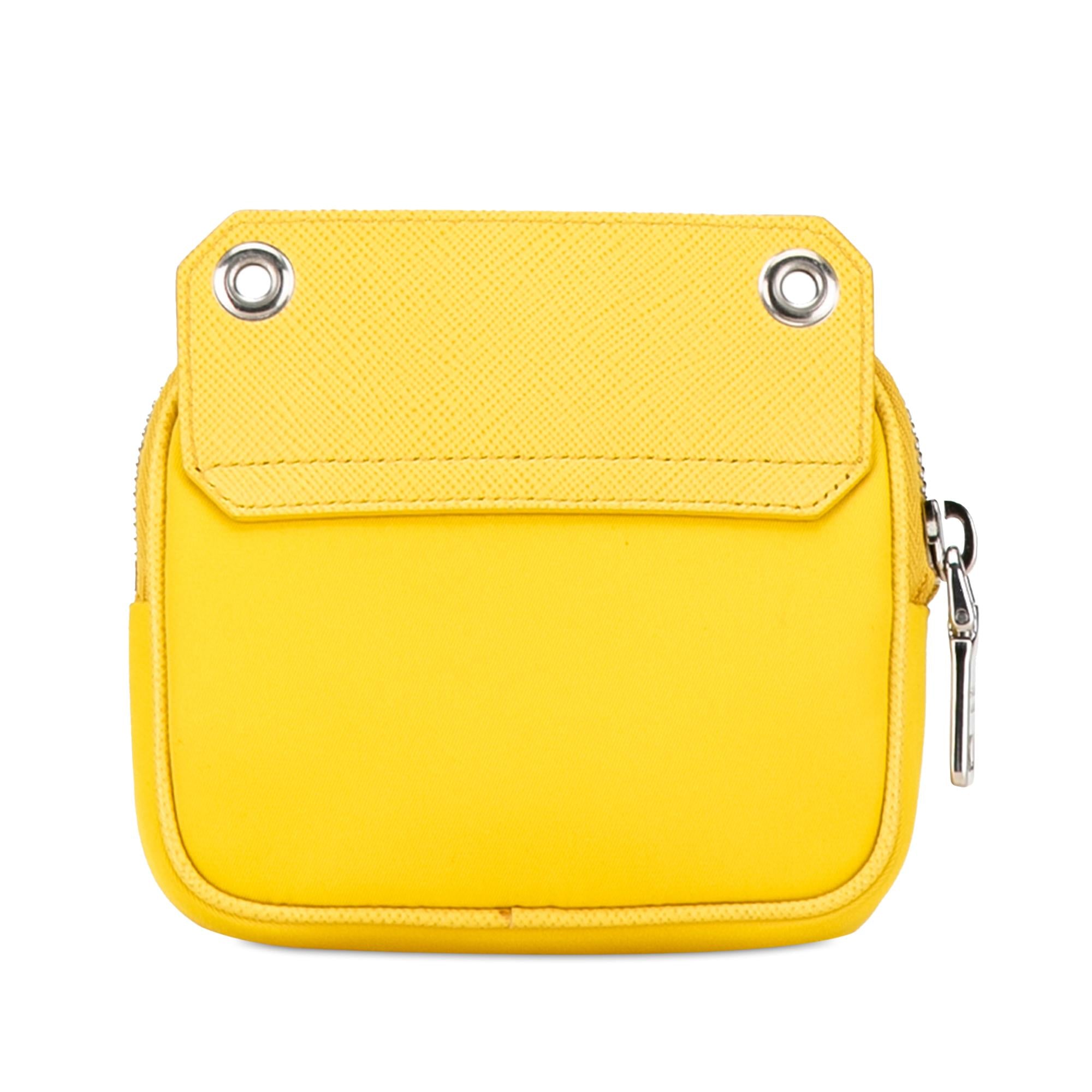 Prada Saffiano Trimmed Tessuto Crossbody (SHG-vyp3wC)