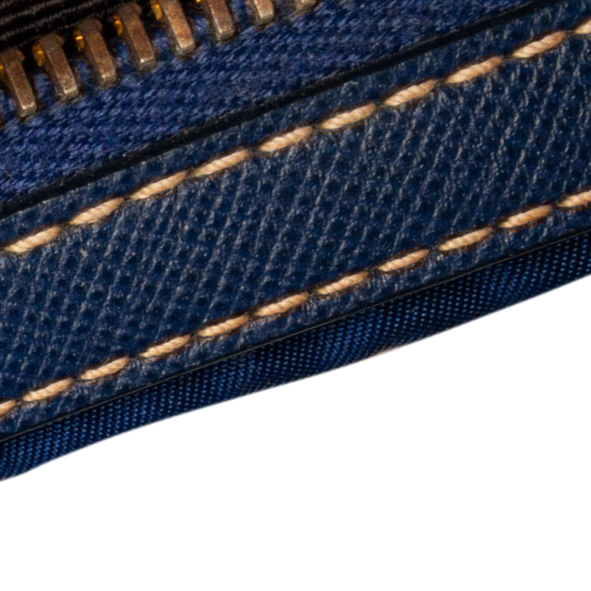 Prada Saffiano Trimmed Tessuto Satchel (SHG-atCbbP)