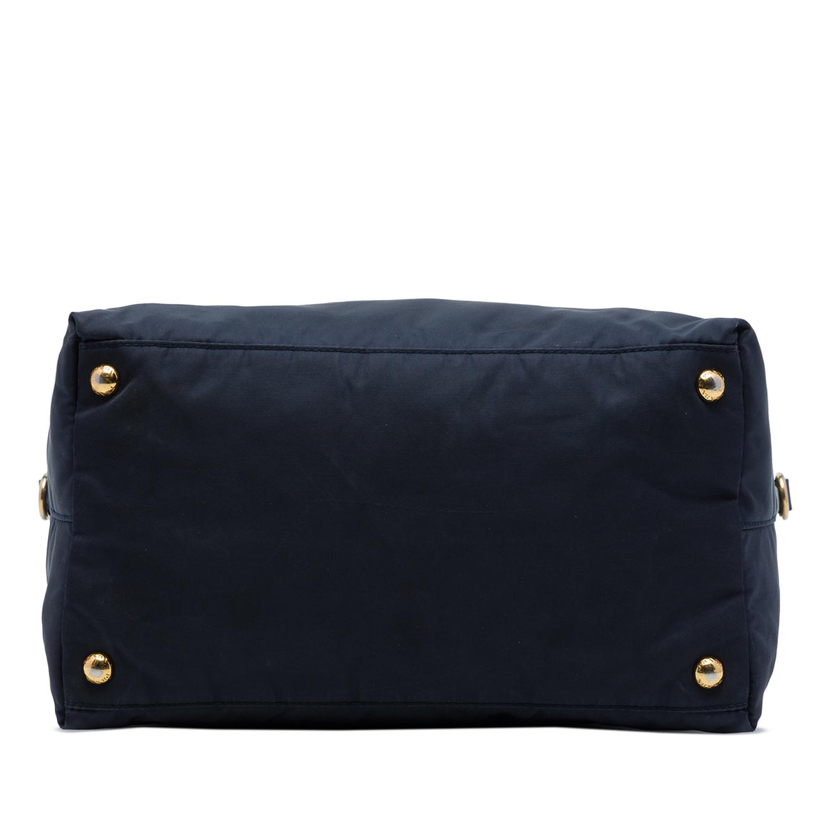 Prada Saffiano Trimmed Tessuto Satchel