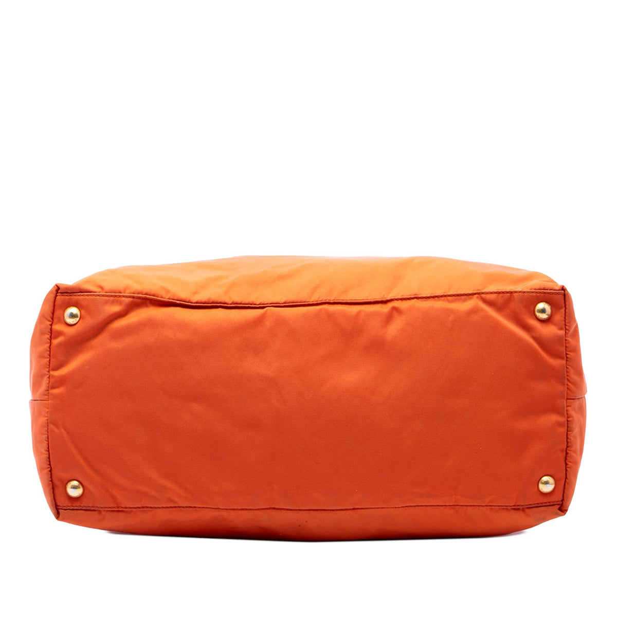 Prada Saffiano Trimmed Tessuto Satchel