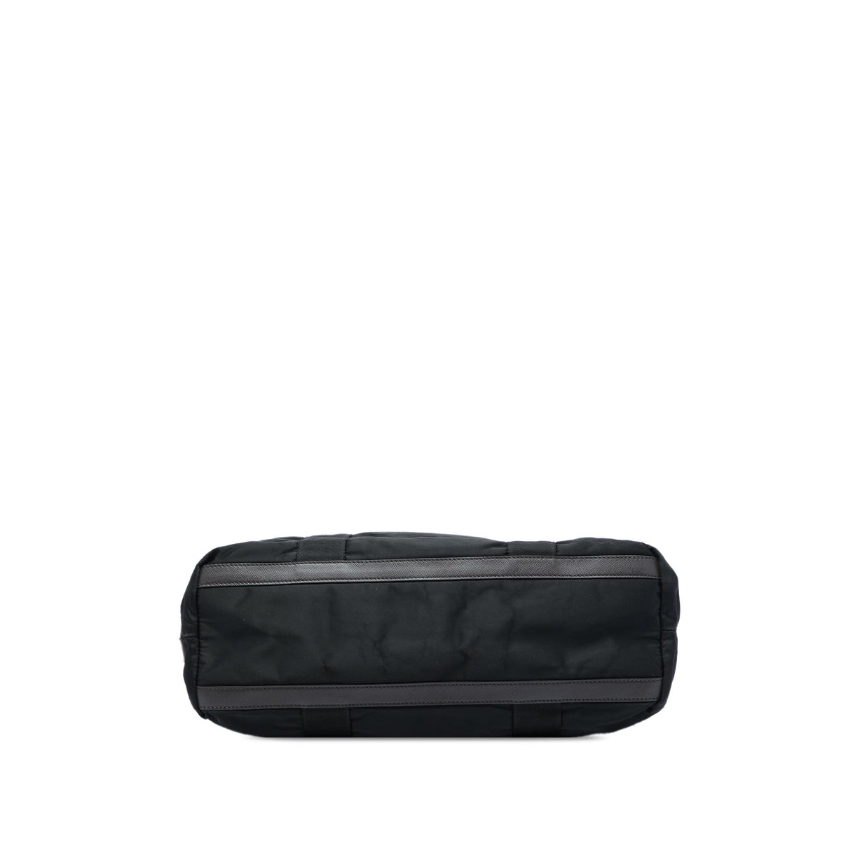 Prada Saffiano Trimmed Tessuto Tote